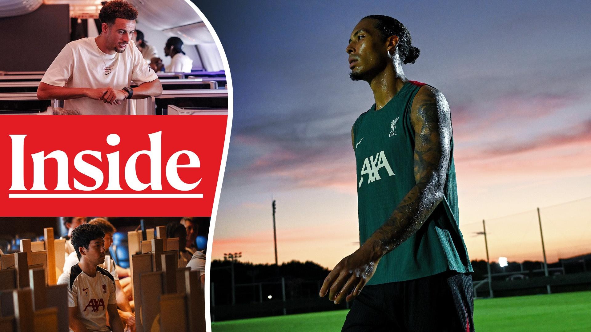 Inside Training: How Liverpool prepared on Monday in Japan