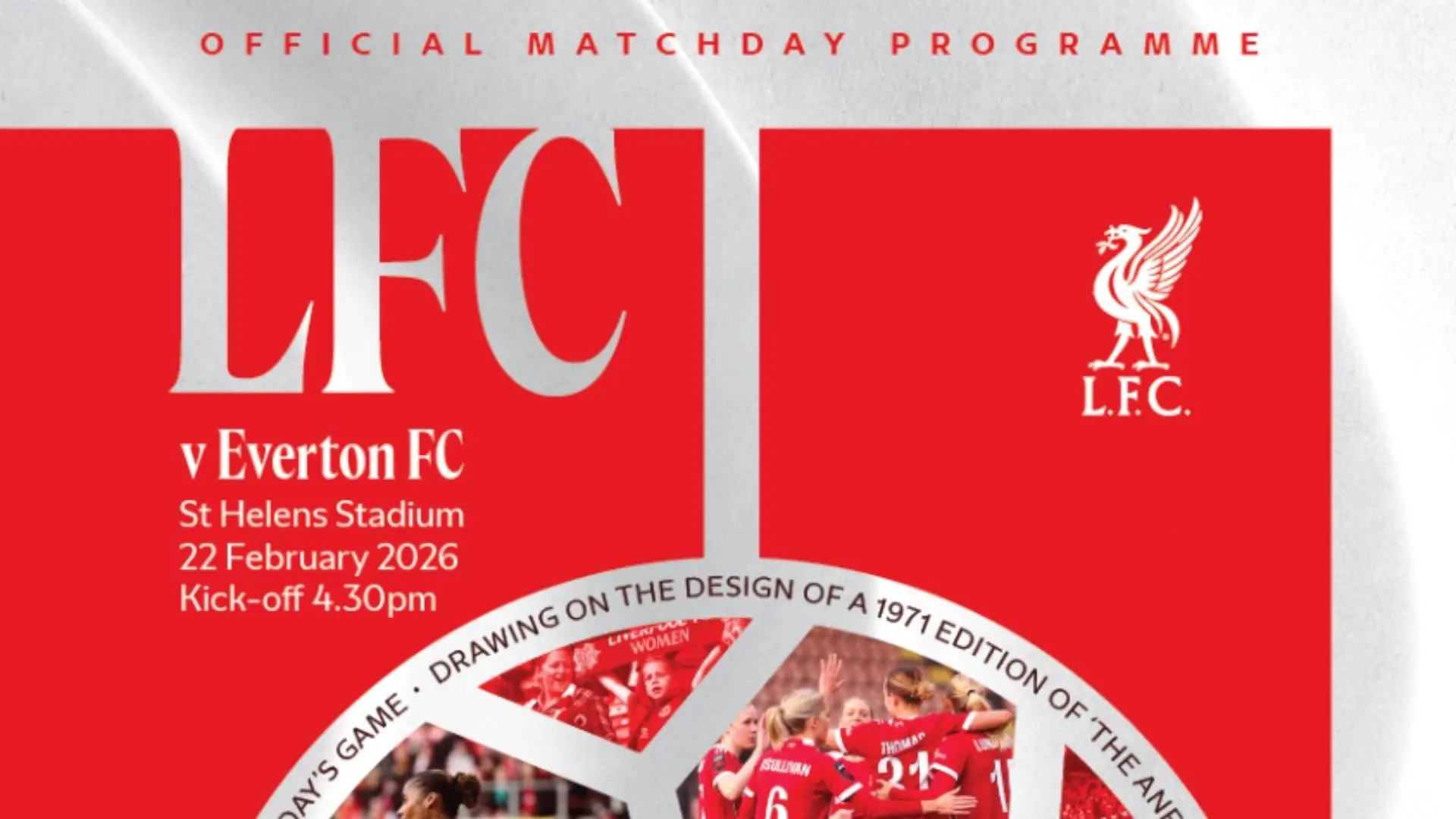 Get your LFC Women v Everton matchday programme