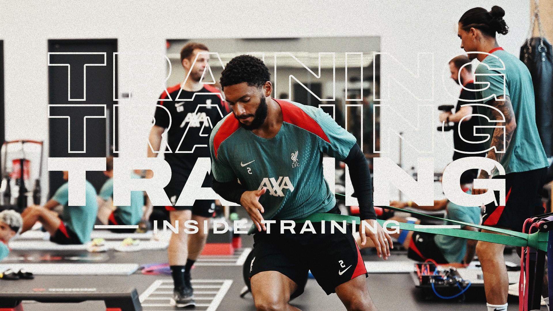 Inside Training: Behind the scenes of Liverpool's prep for Ipswich opener