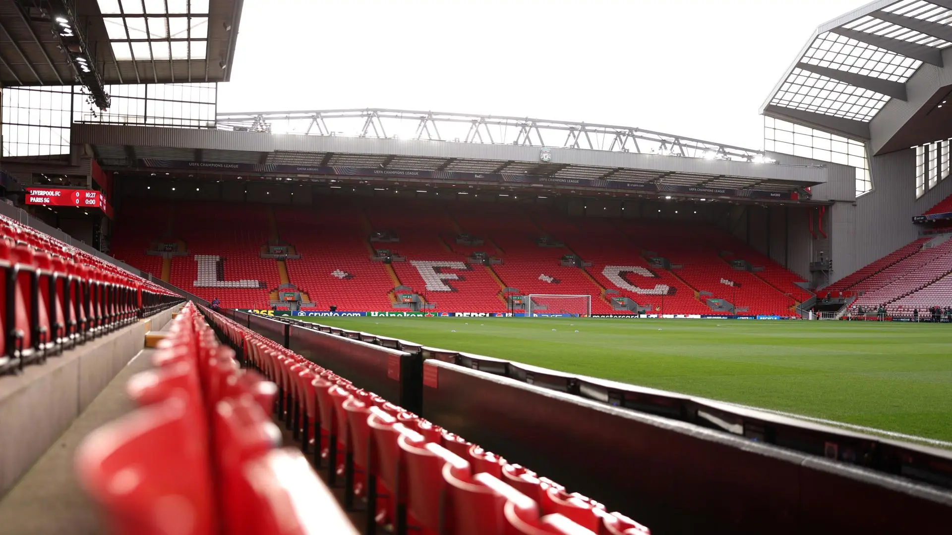 Anfield safety update: Please arrive 10 minutes earlier