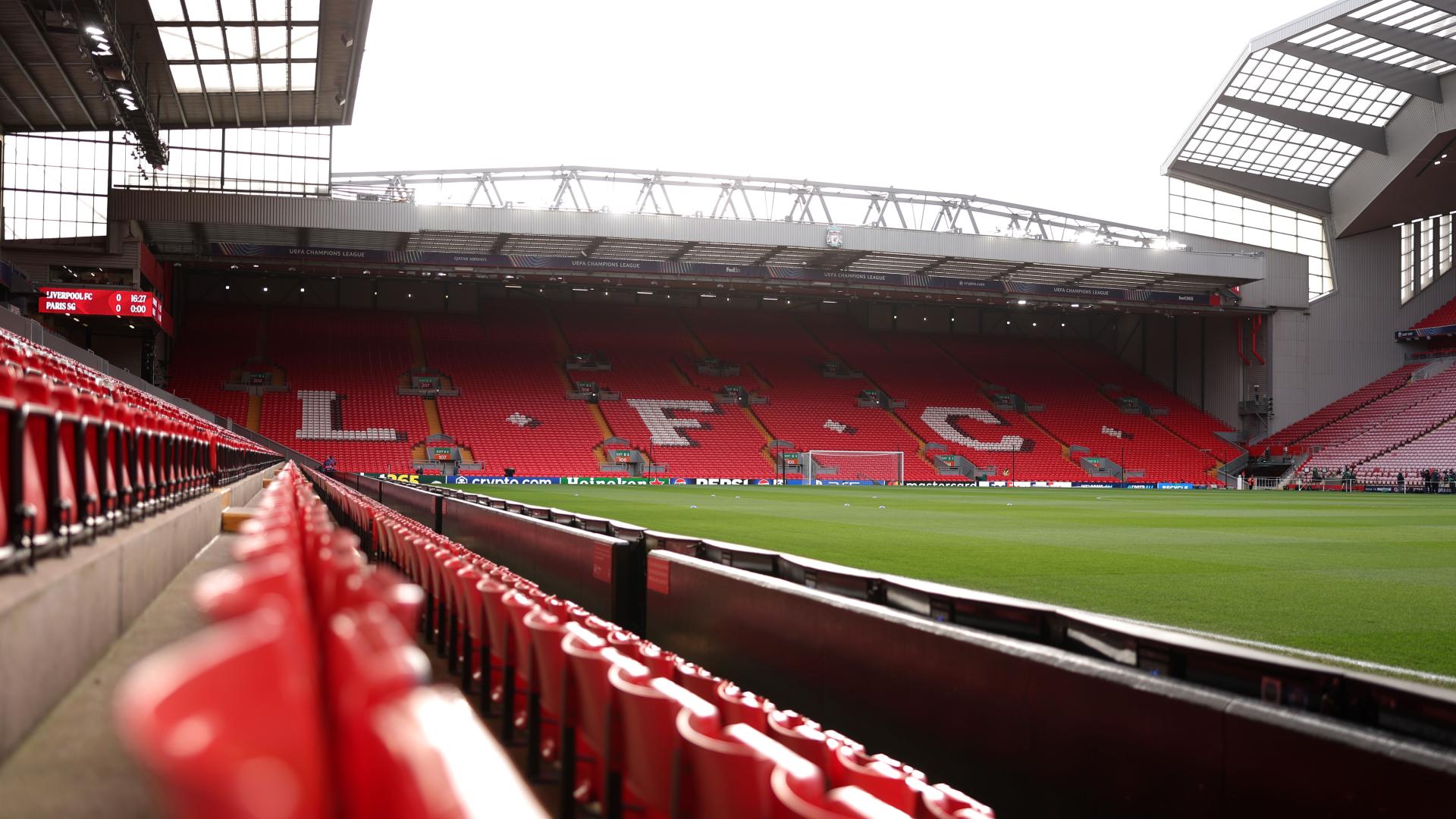 Anfield safety update: Please arrive 10 minutes earlier