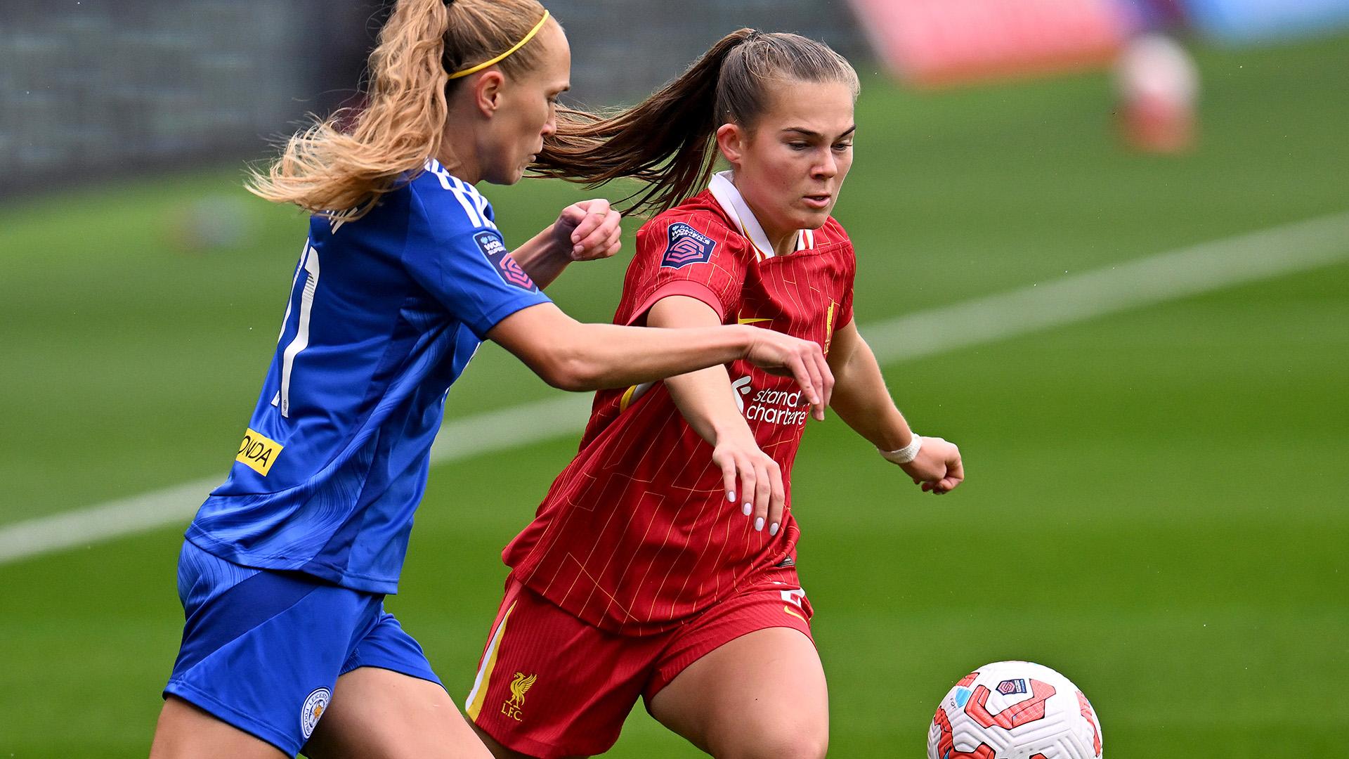 Liverpool 1-1 Leicester: Watch the WSL clash in full