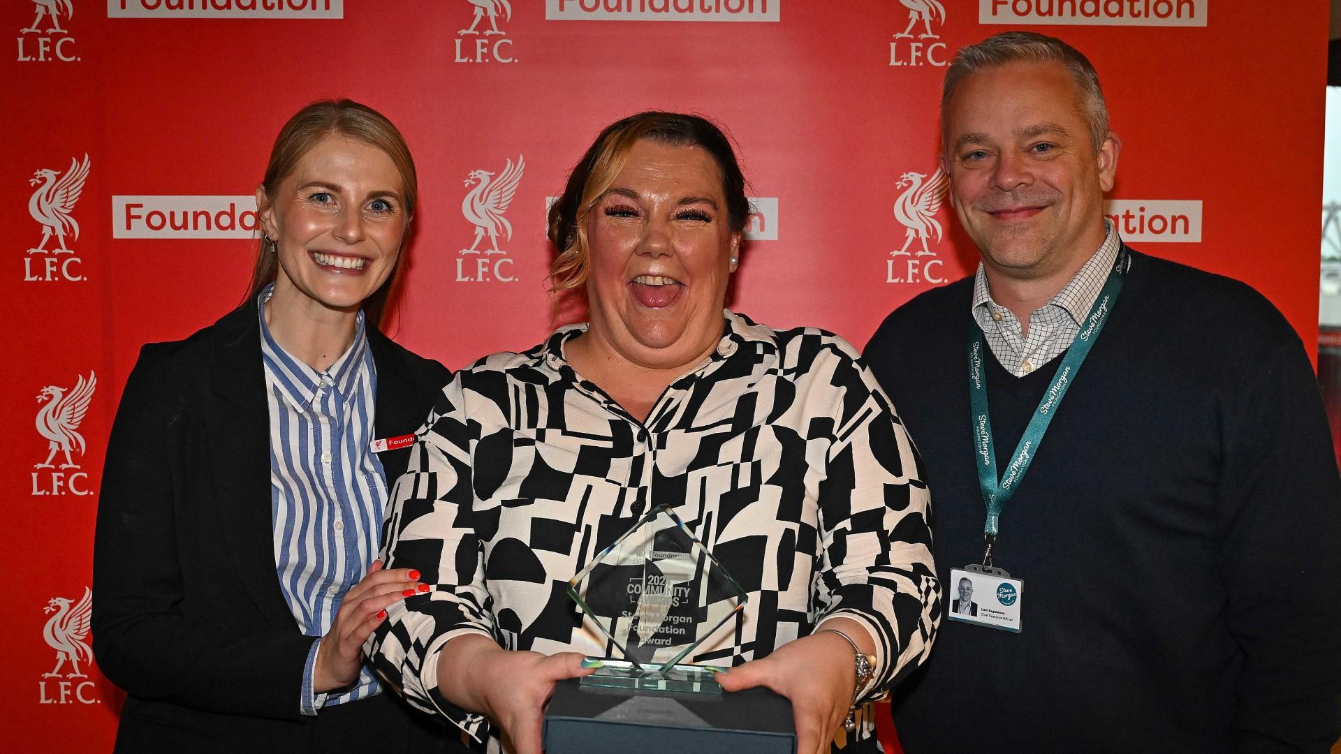 Local community hero scoops Steve Morgan Foundation award