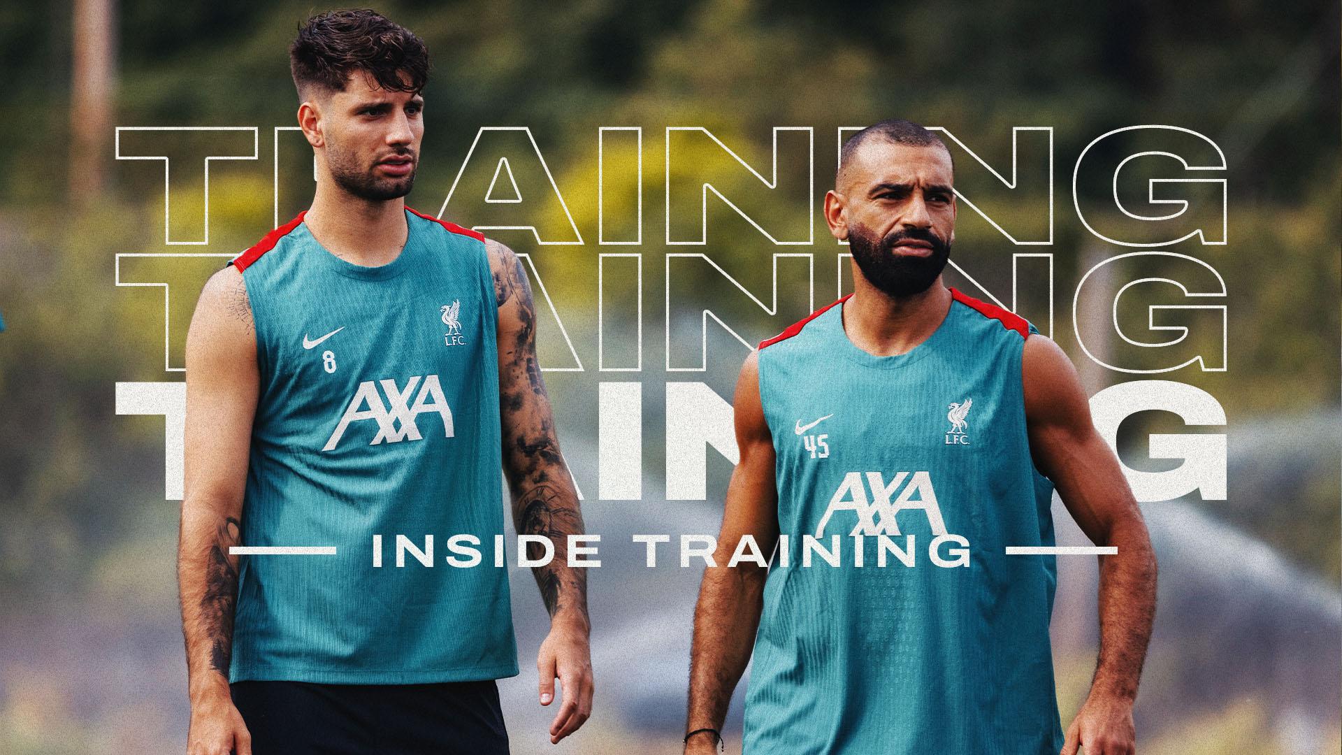 Inside Training: Behind-the-scenes access as Liverpool begin USA pre-season tour