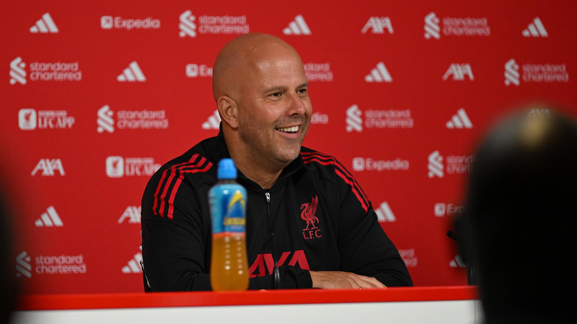 Arne Slot press conference: Nottingham Forest v Liverpool, Vitor Pereira and set-pieces