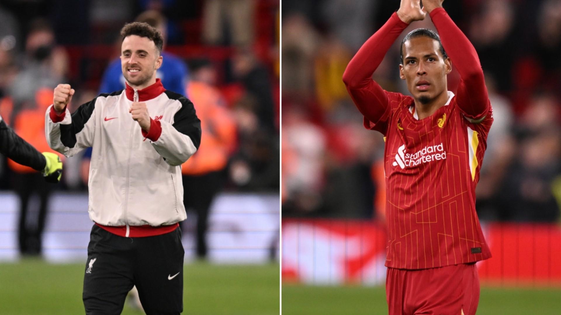 'Massive' - Diogo Jota and Virgil van Dijk react to Liverpool's Merseyside derby win