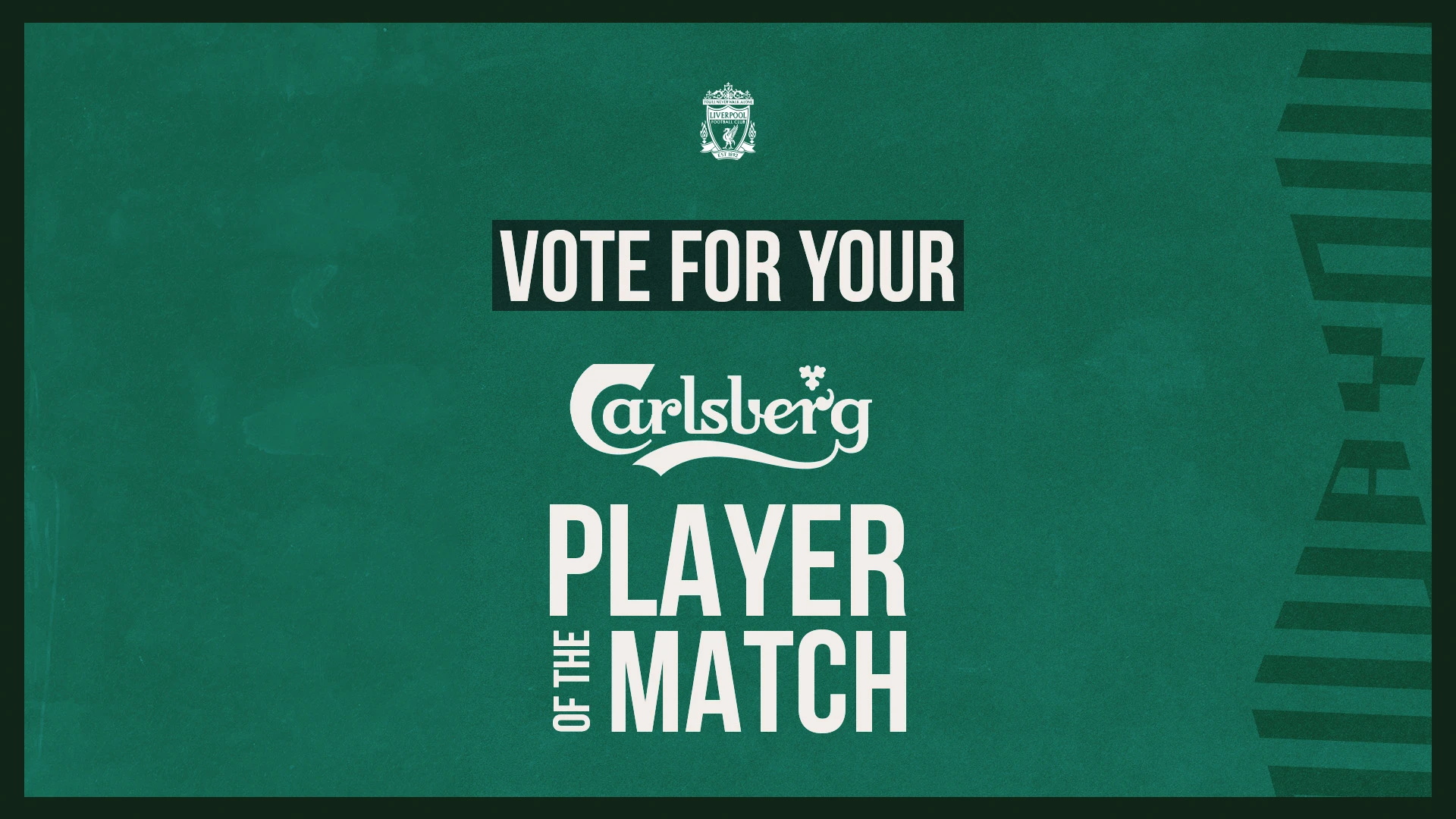 Carlsberg Player of the Match vote - 17/10/2026