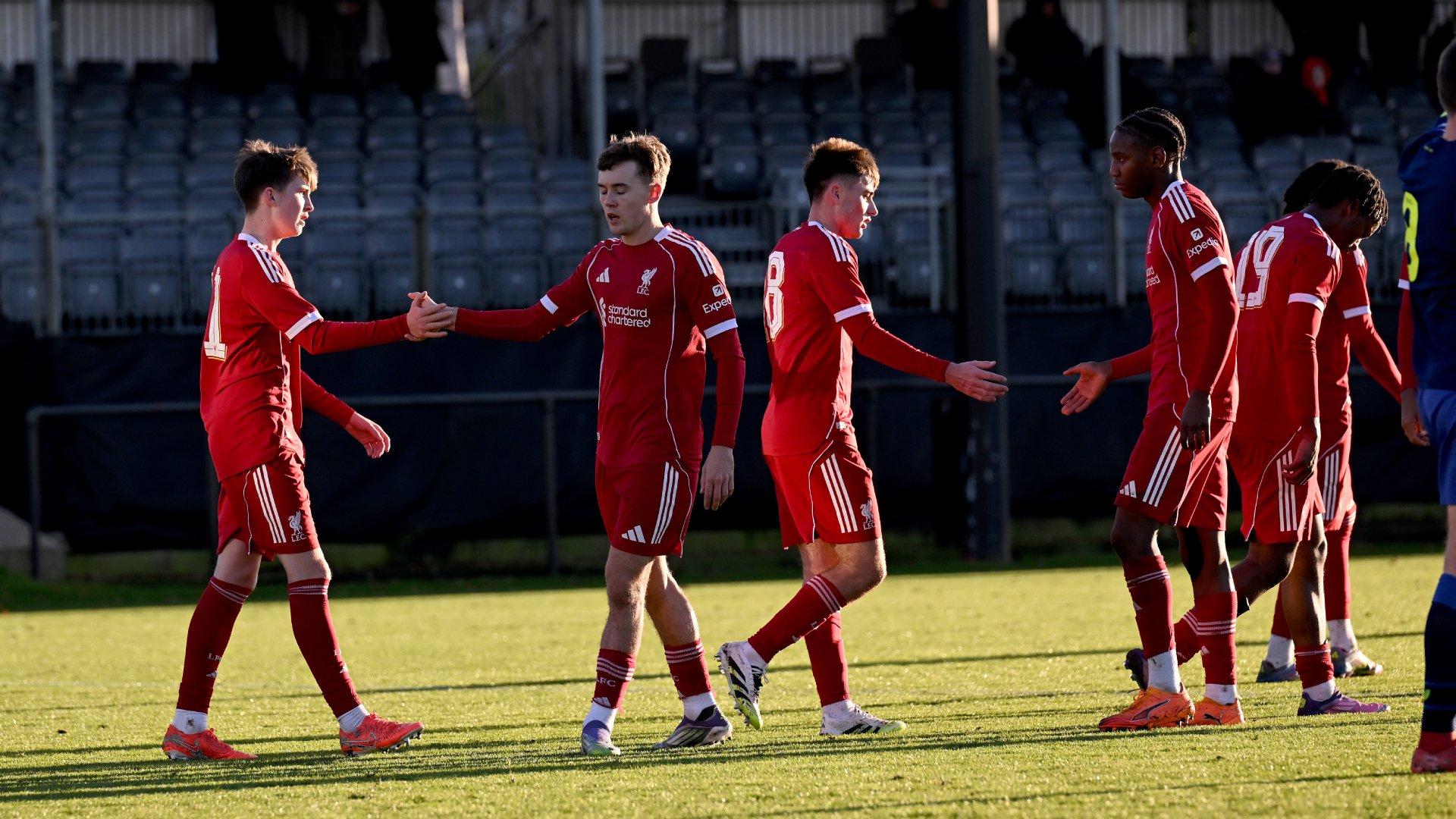 Liverpool U21s beat Preston in friendly at the Academy