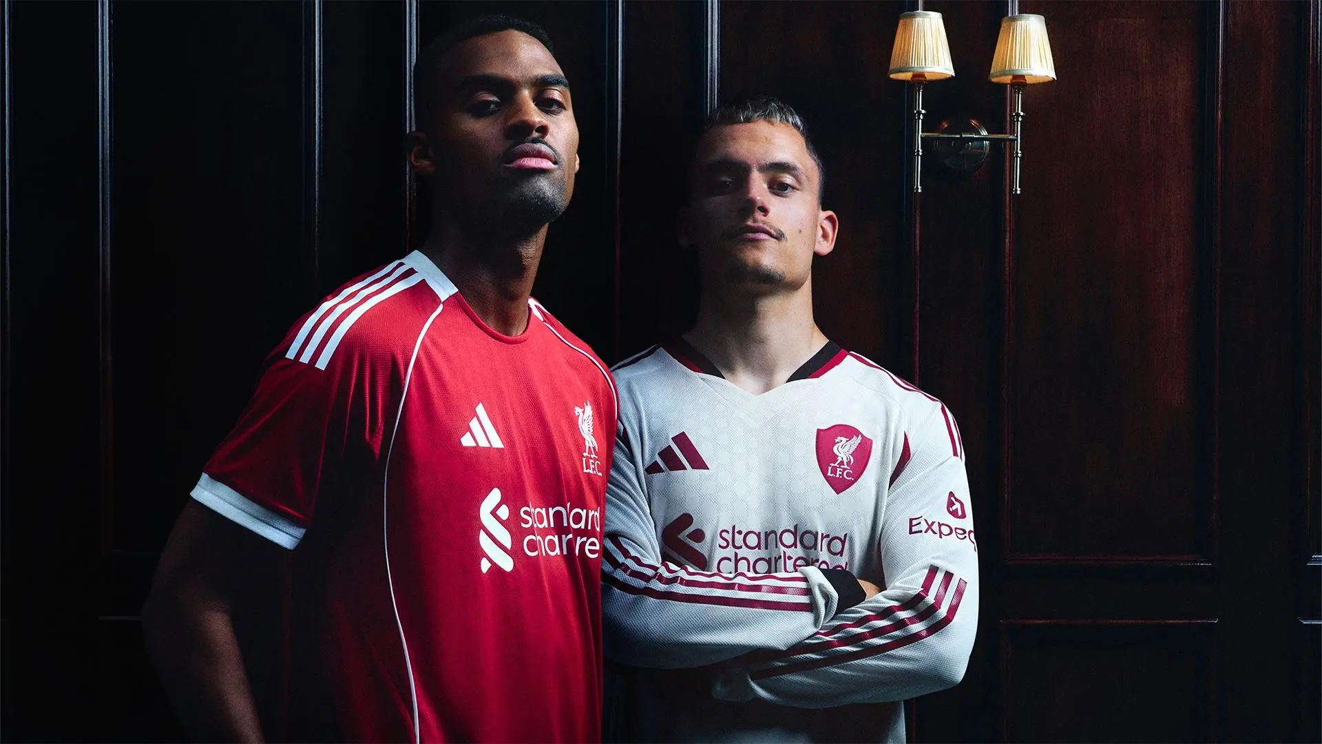 LFC and adidas start 10-year partnership and reveal new home and away kits