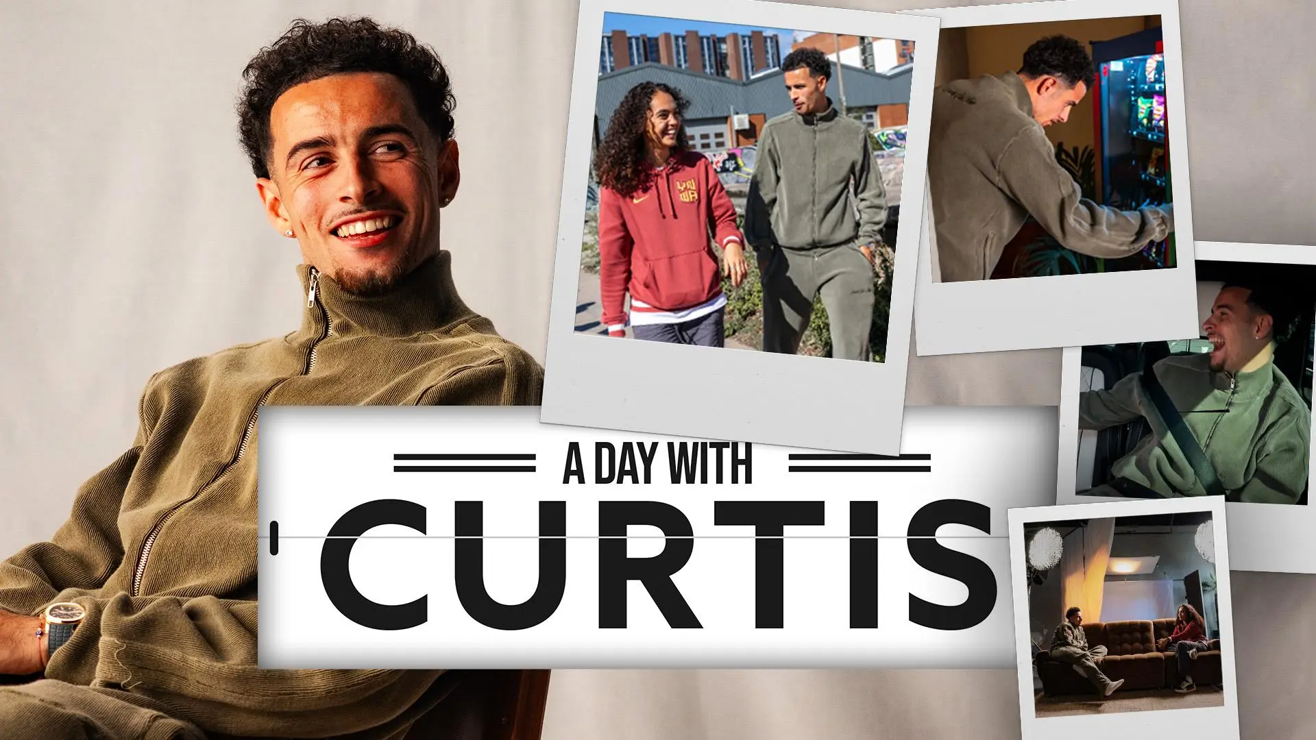 Watch now: Special access in 'A Day With... Curtis Jones'