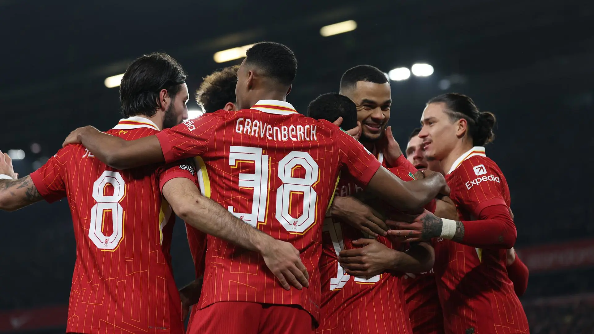 Who was Liverpool's Carlsberg Player of the Match v Tottenham?