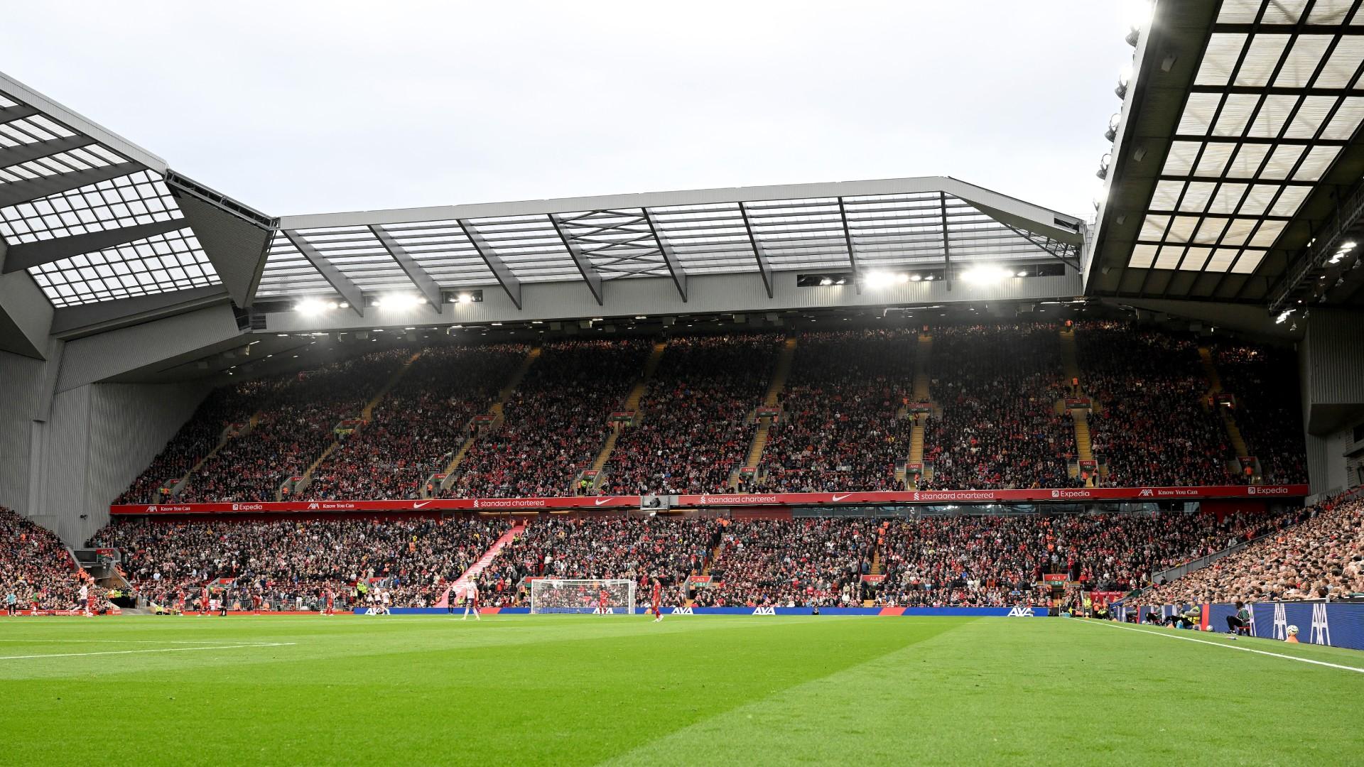 New record league attendance at Anfield set
