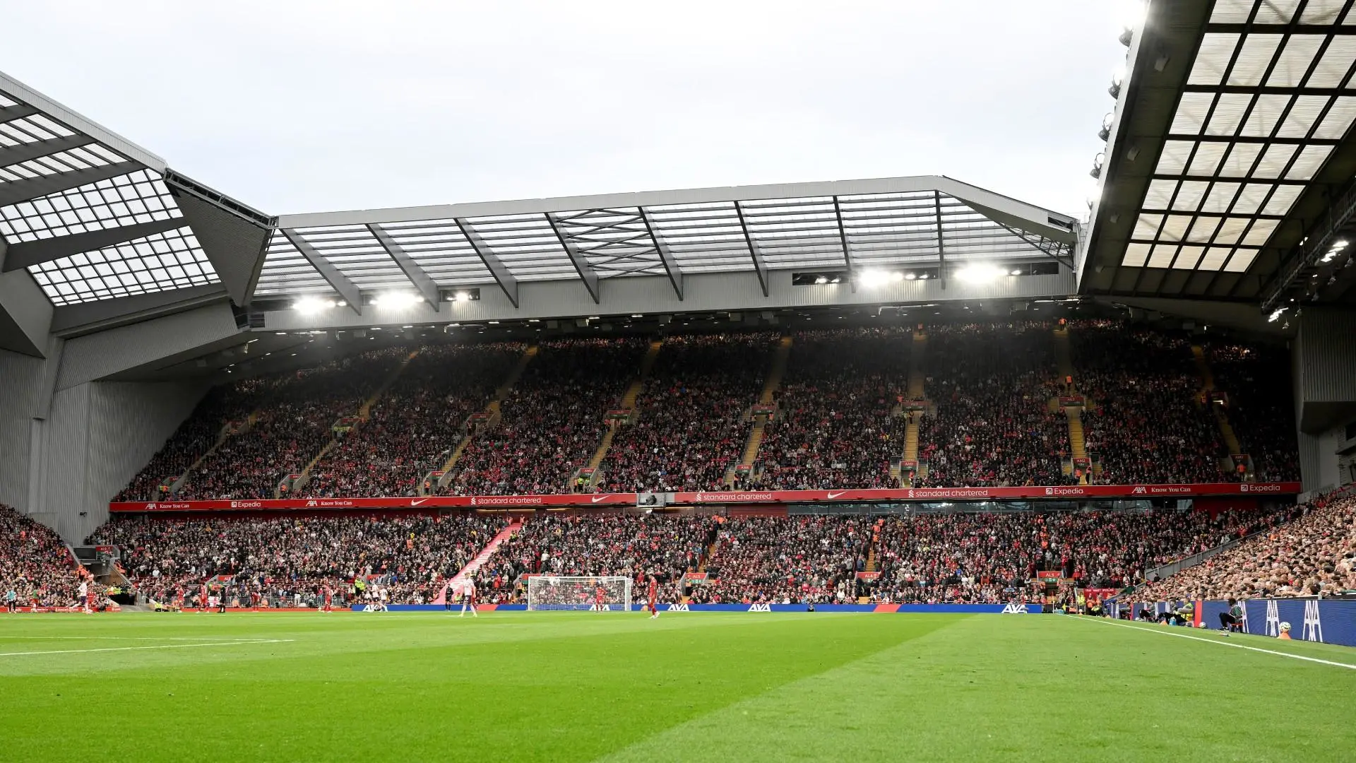 New record league attendance at Anfield set