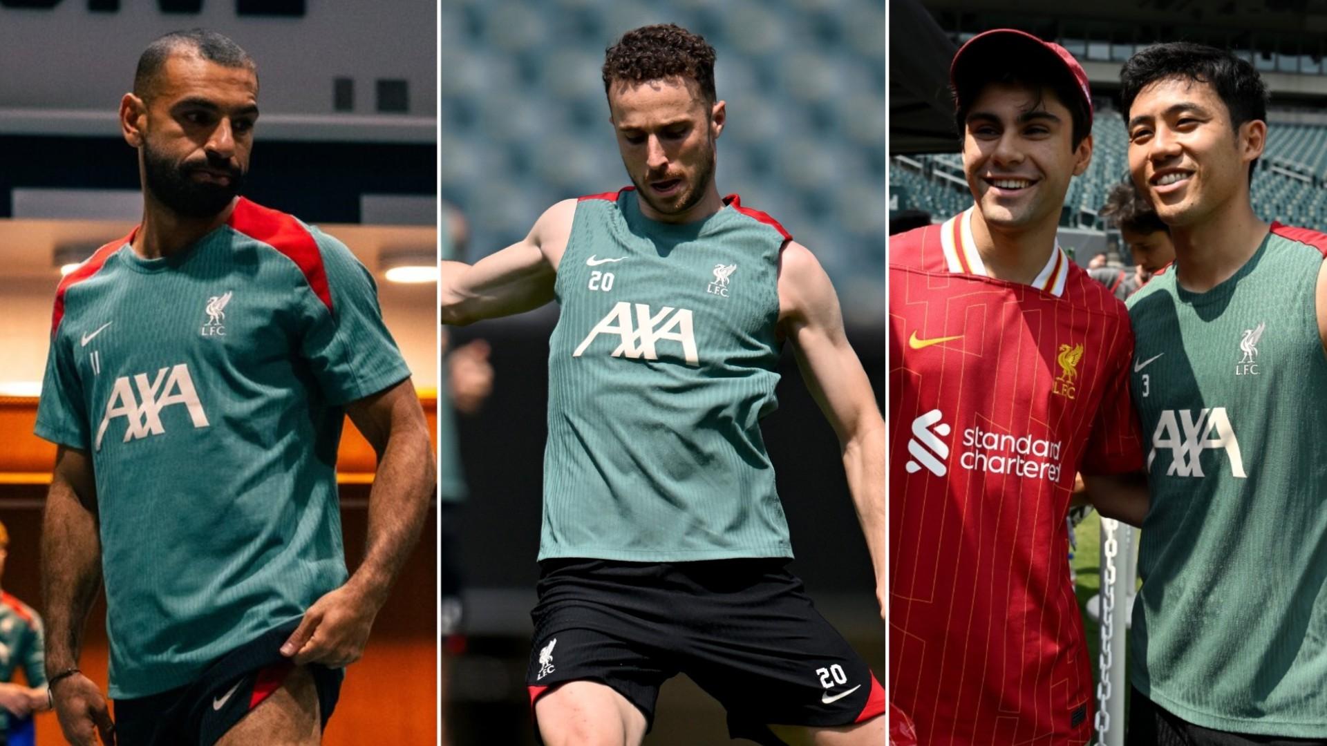 45 photos from Liverpool's open training session in Philadelphia