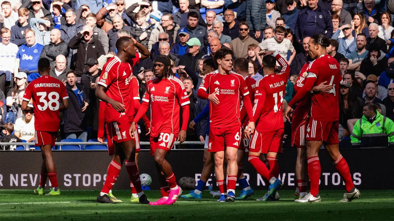 Who was Liverpool's Player of the Match v Everton?