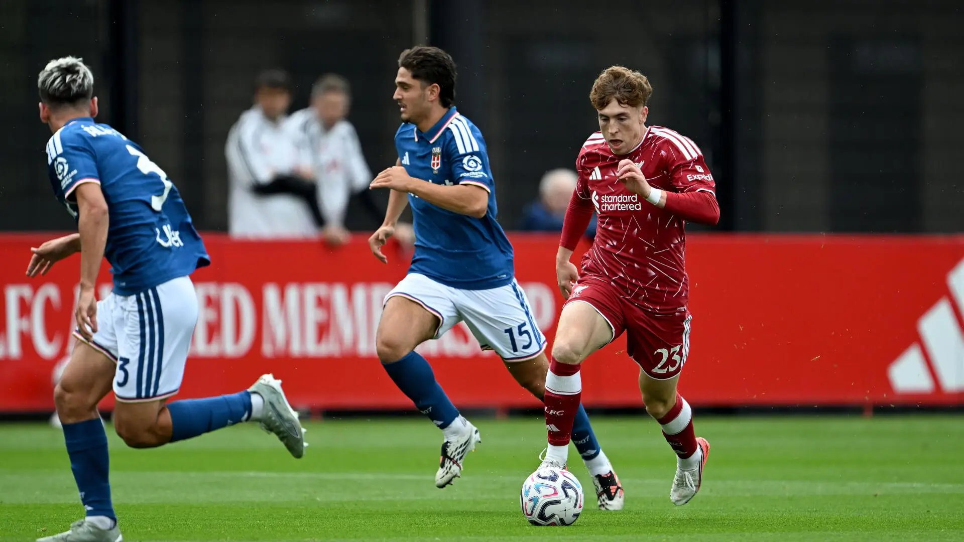 Liverpool play out stalemate in game one with Como at AXA Training Centre