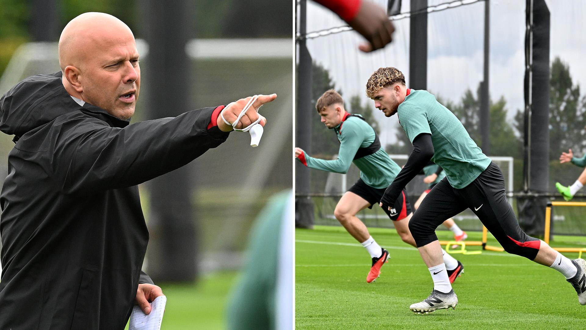 47 photos from Liverpool's pre-season work on Sunday