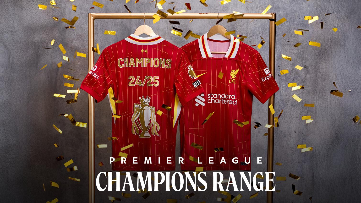 Out now: LFC Retail's Premier League champions collection