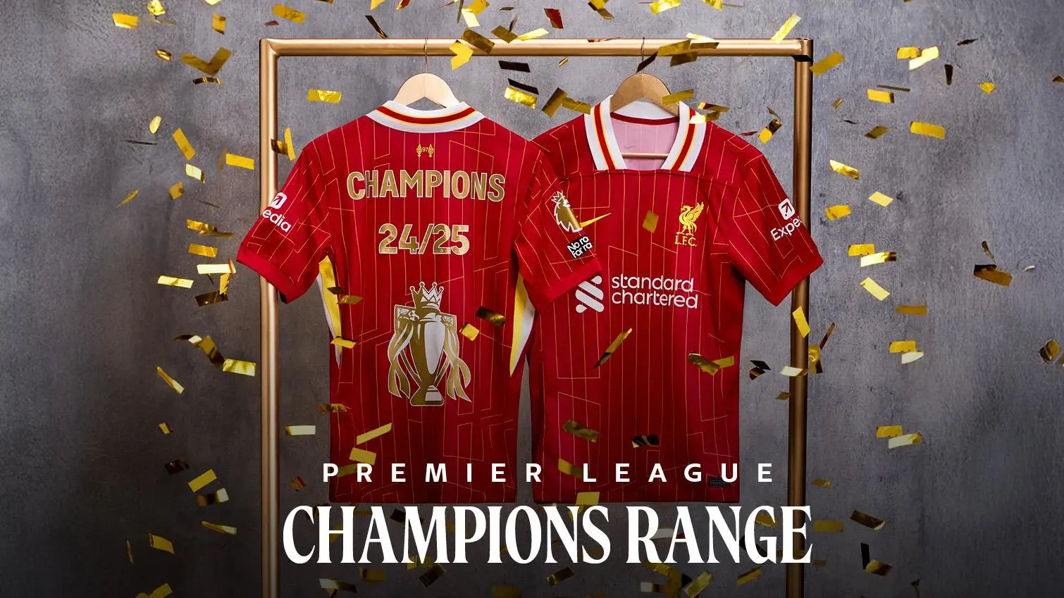 Out now: LFC Retail's Premier League champions collection