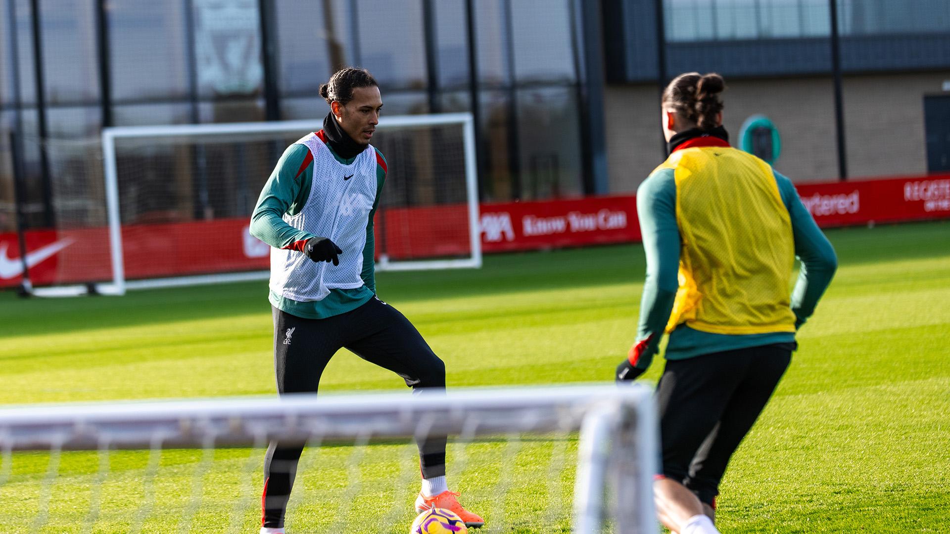 72 training photos: Liverpool prepare to host Ipswich in Premier League
