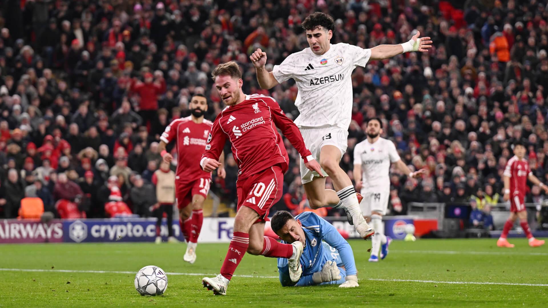 Alexis Mac Allister nominated for Champions League Player of the Week