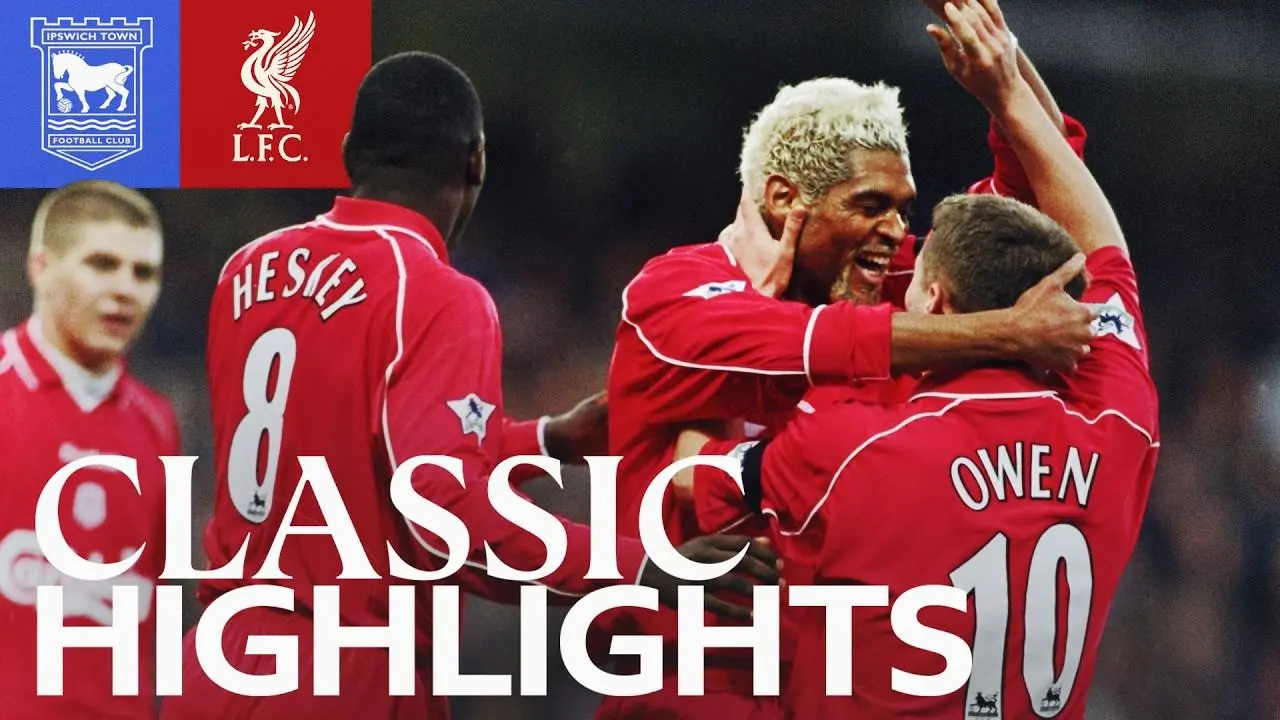 Classic Highlights: Liverpool's biggest ever win at Ipswich Town