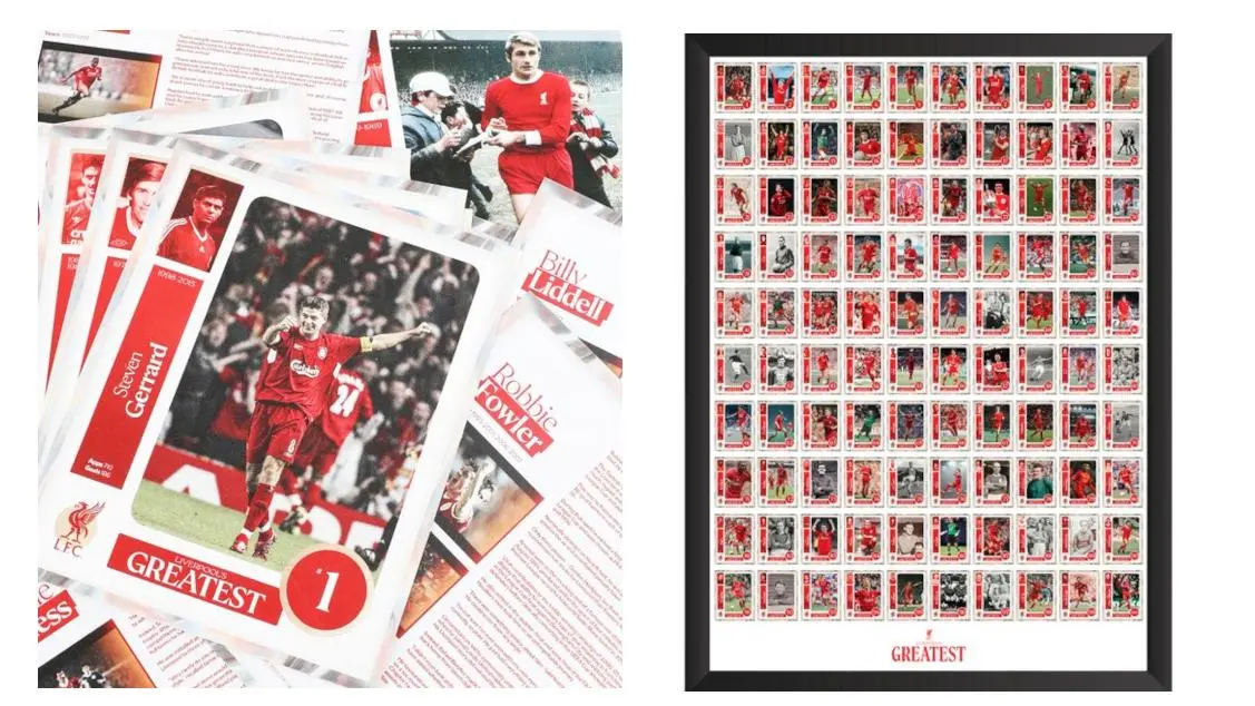 Shop now: Liverpool's Greatest memorabilia collection released