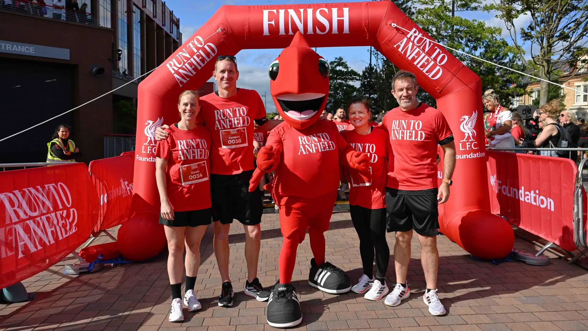 Run to Anfield event celebrates LFC Foundation's health initiatives