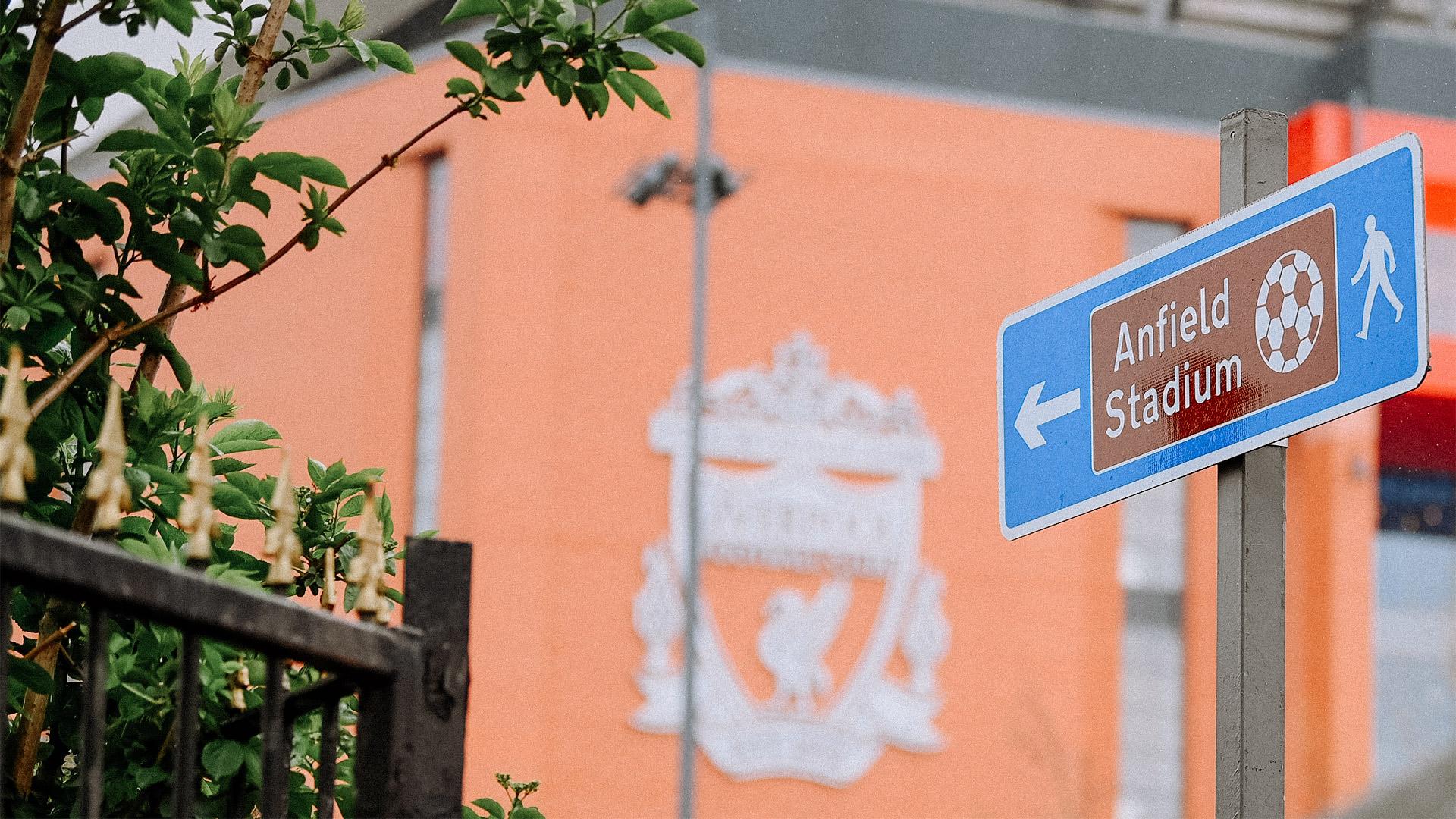Important information for fans attending matches at Anfield
