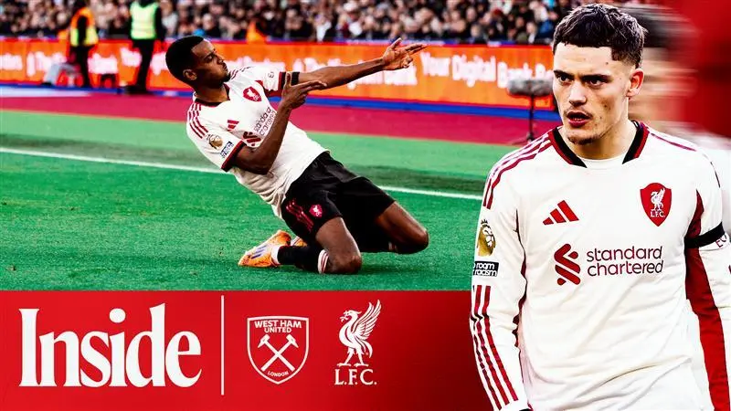 Inside: Behind the scenes of Liverpool's 2-0 win at West Ham