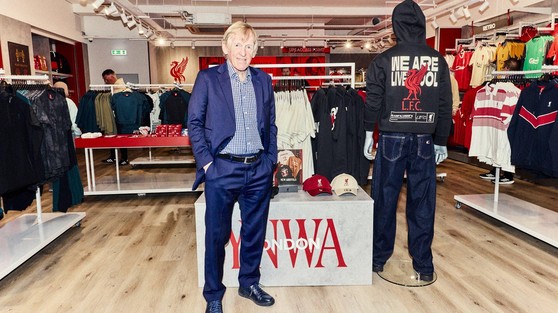 LFC opens Oxford Street store with special appearance from Sir Kenny Dalglish
