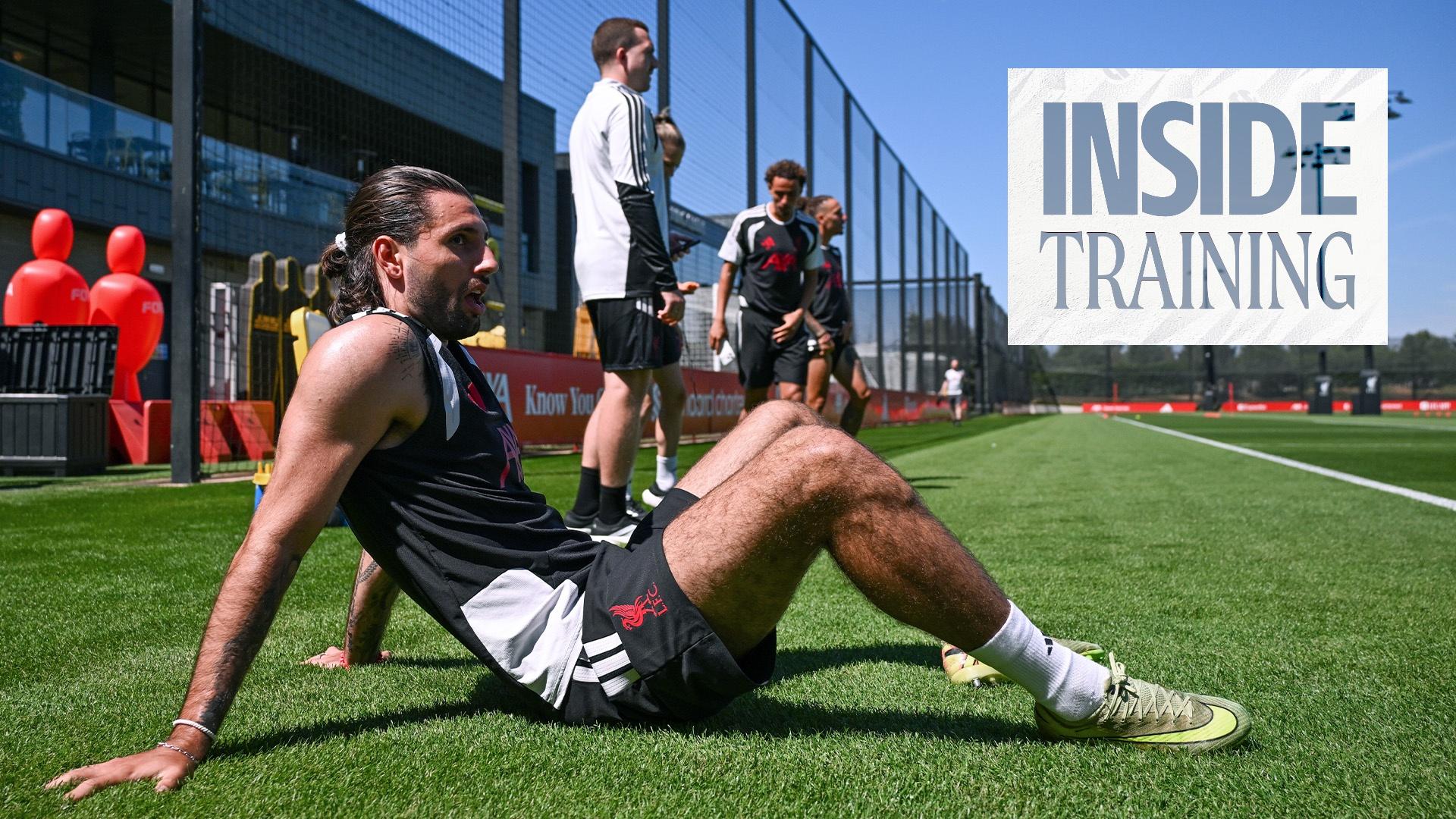 Free video: Inside Training - up close with the Reds on their return for pre-season