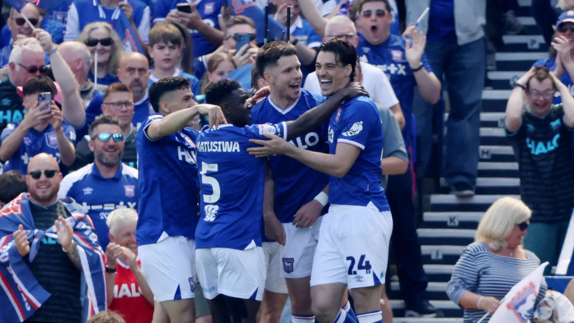 Ipswich Town promoted back to the Premier League