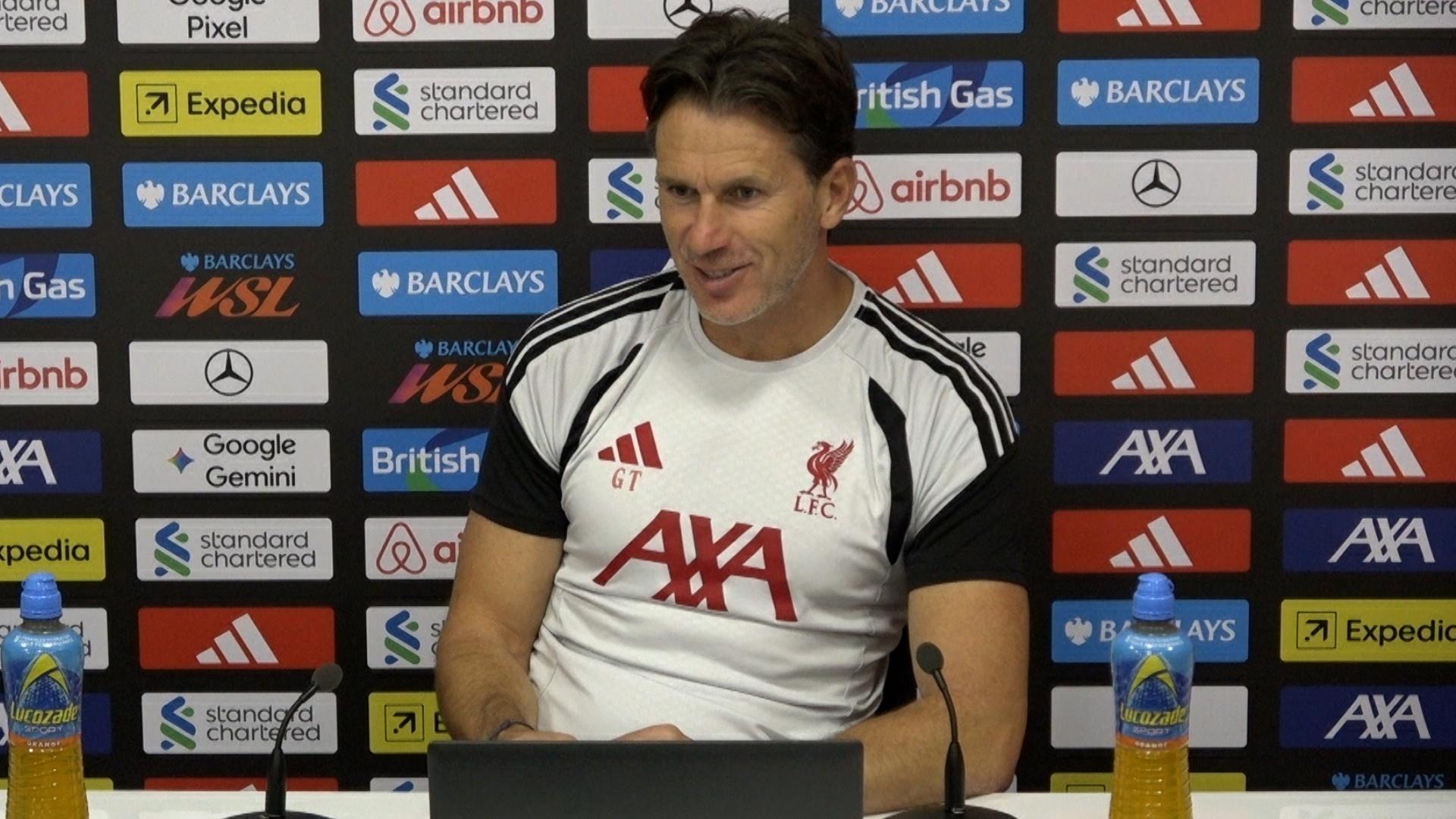 Press conference: Watch Gareth Taylor preview Man City v LFC Women