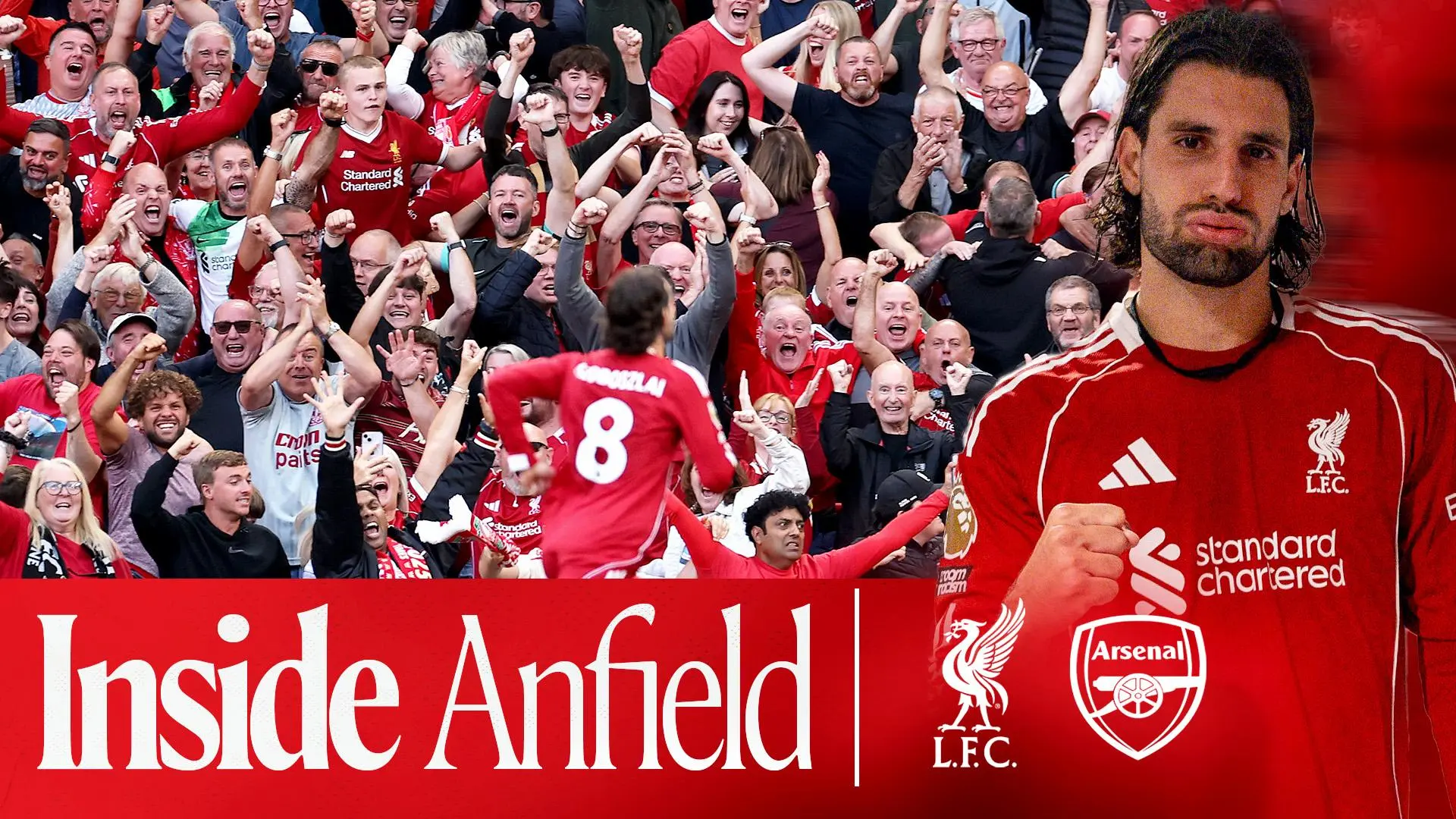 Inside Anfield: New angles and unseen moments from Liverpool 1-0 Arsenal
