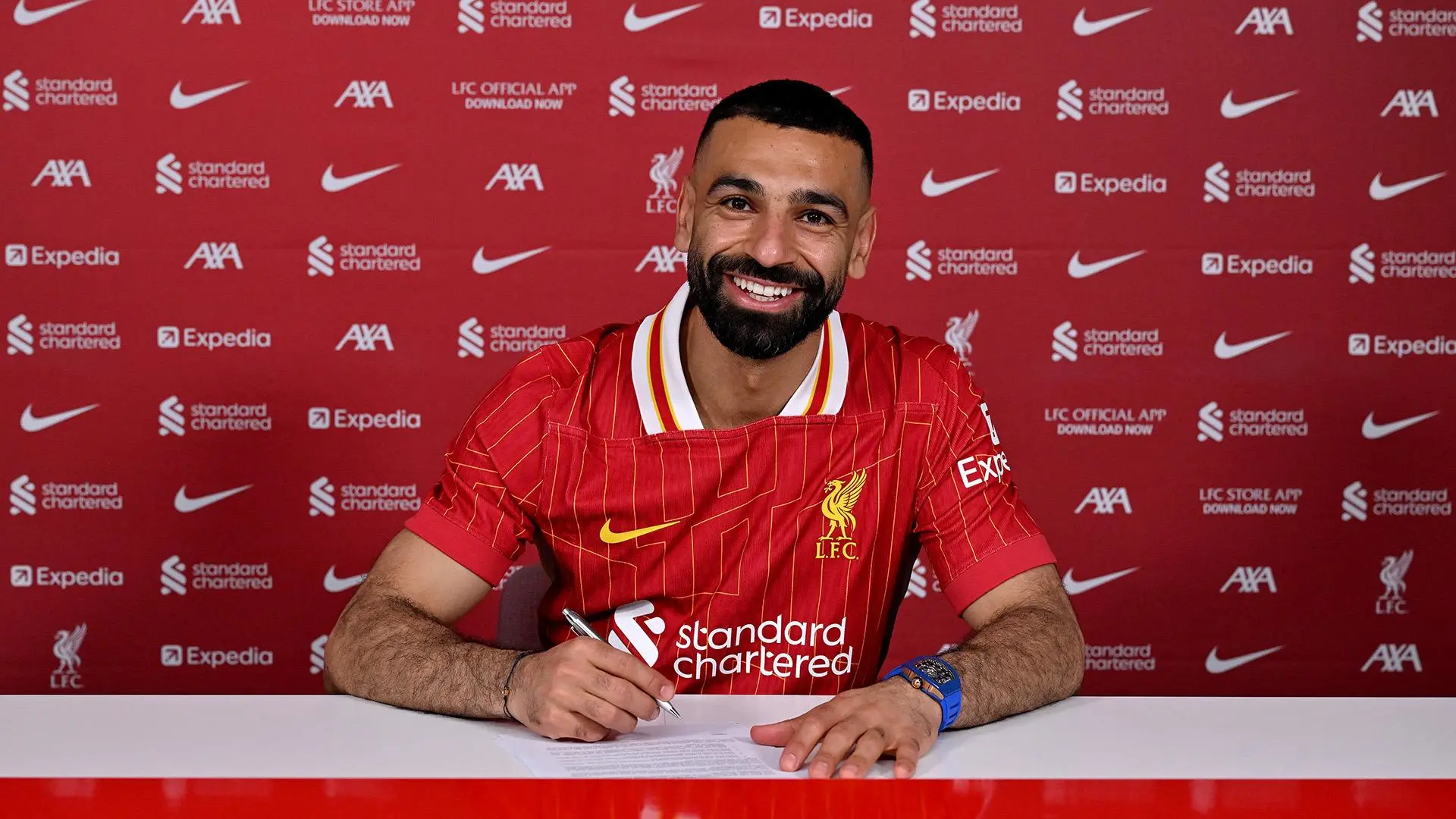 Mohamed Salah signs new contract with Liverpool FC
