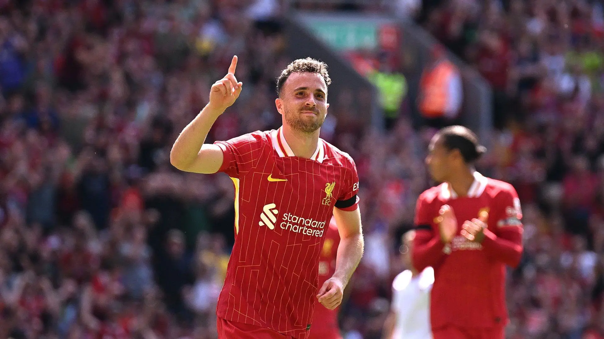 'One of my best!' - Diogo Jota on Sevilla volley, working under Arne Slot and Anfield return