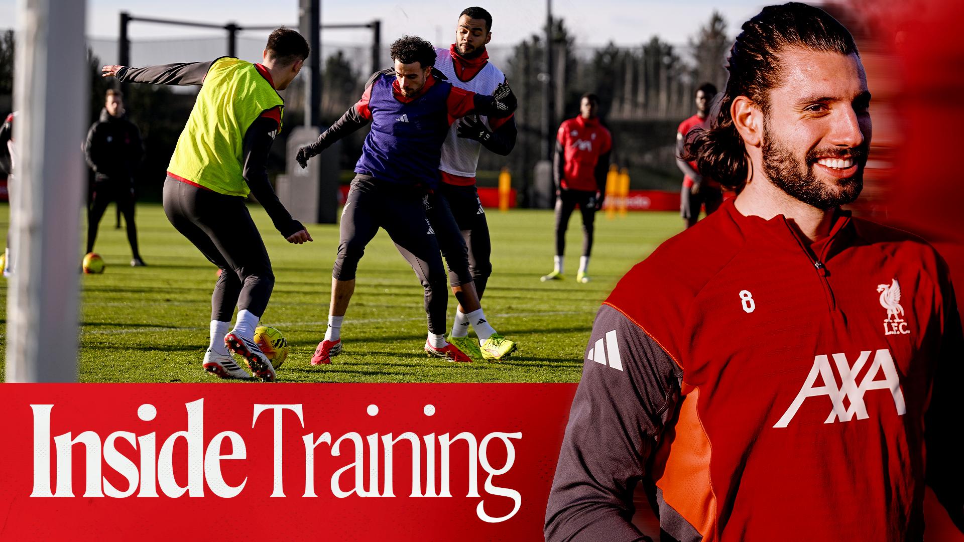 Inside Training: Embedded with Liverpool ahead of Burnley meeting