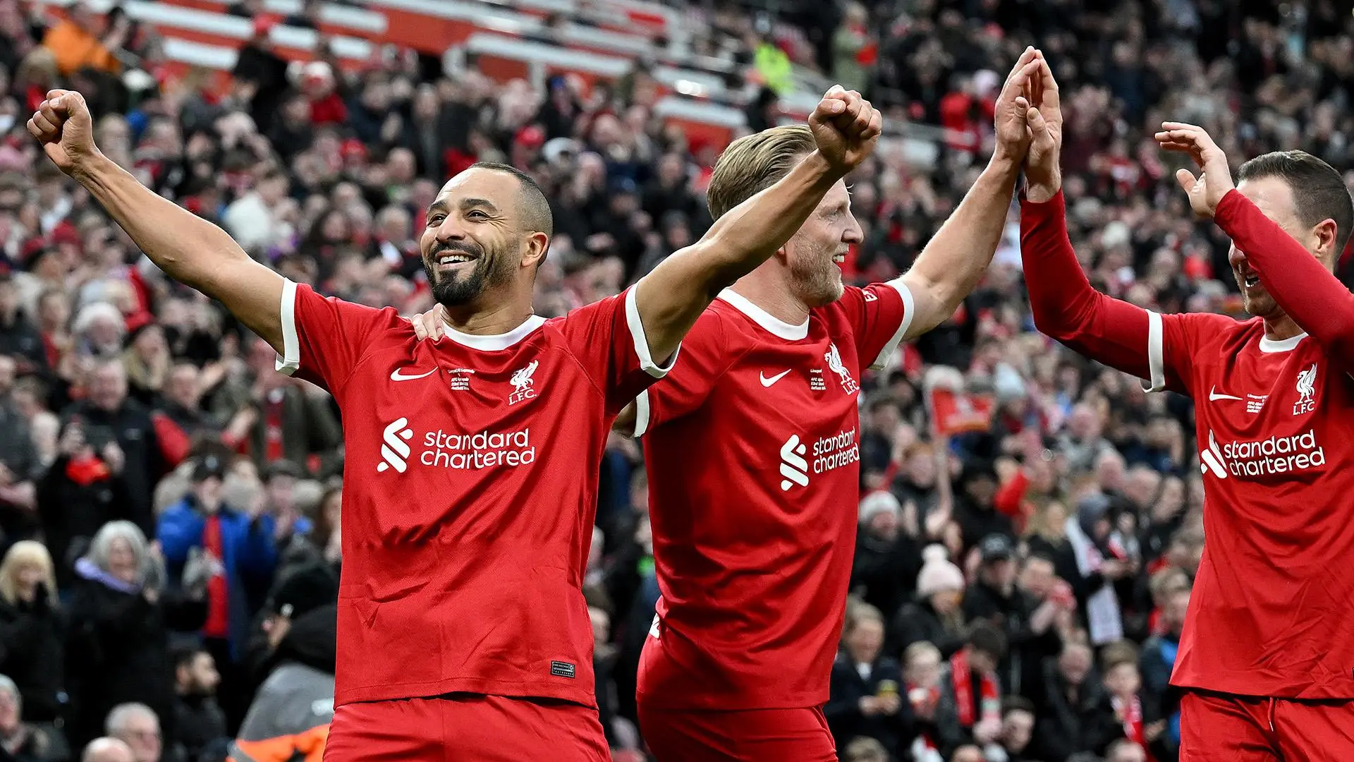 LFC Legends 4-2 Ajax Legends: Watch the highlights from Anfield