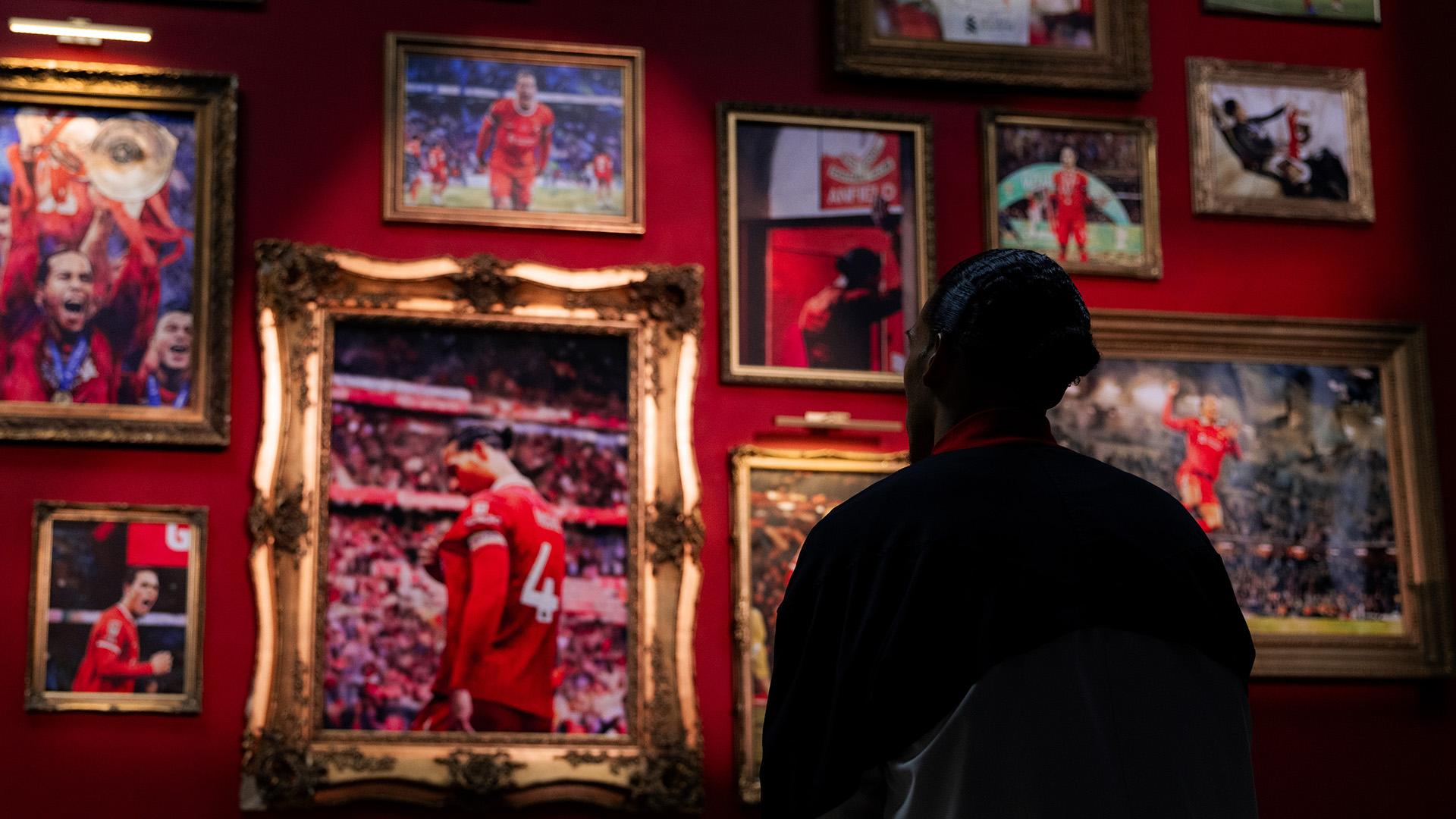 New photos: Behind the scenes of Virgil van Dijk's contract renewal with Liverpool