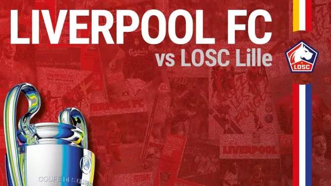 Get your Liverpool v Lille official matchday programme