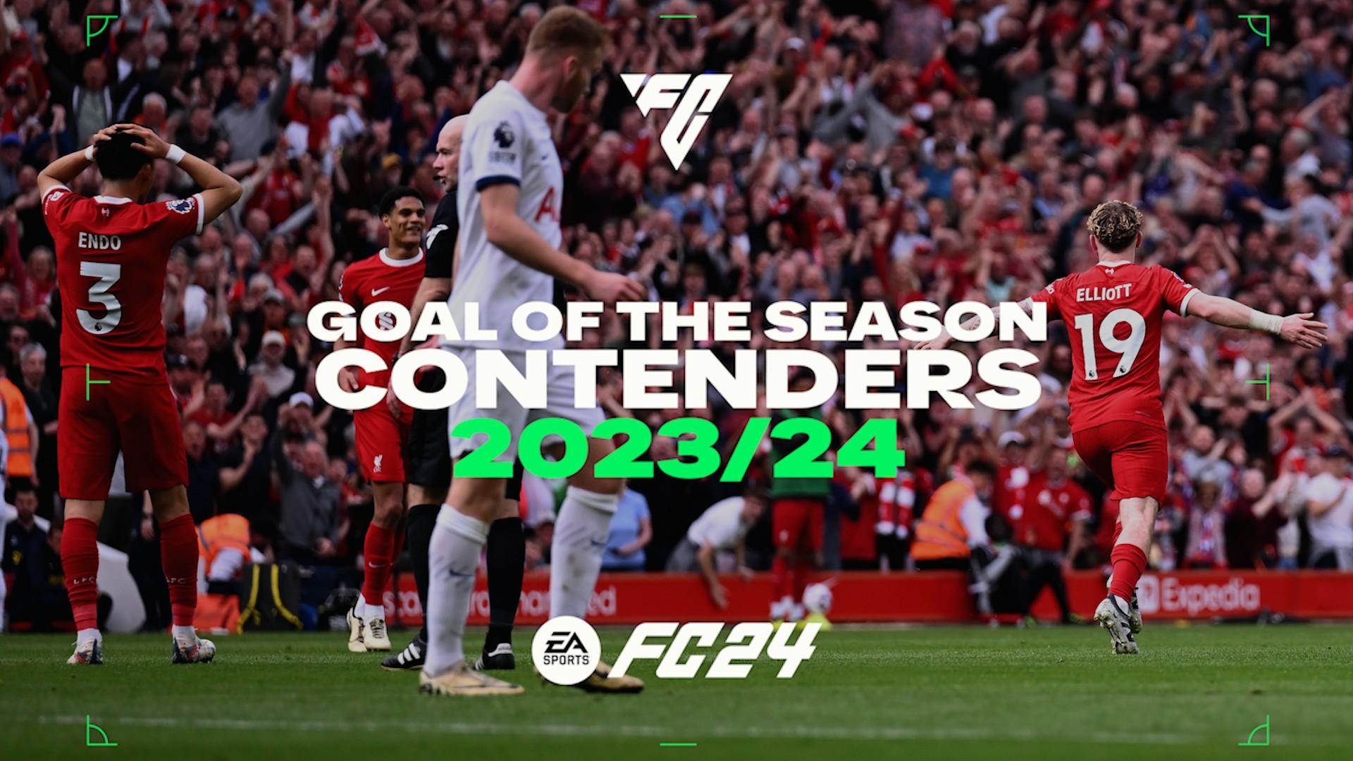 Vote now: Liverpool's Men's Goal of the 2023-24 season