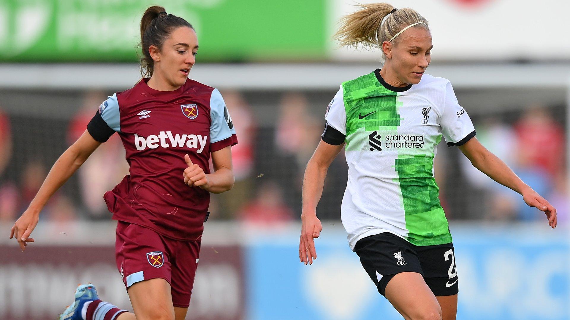 WSL: Eight stats to know ahead of Liverpool v West Ham