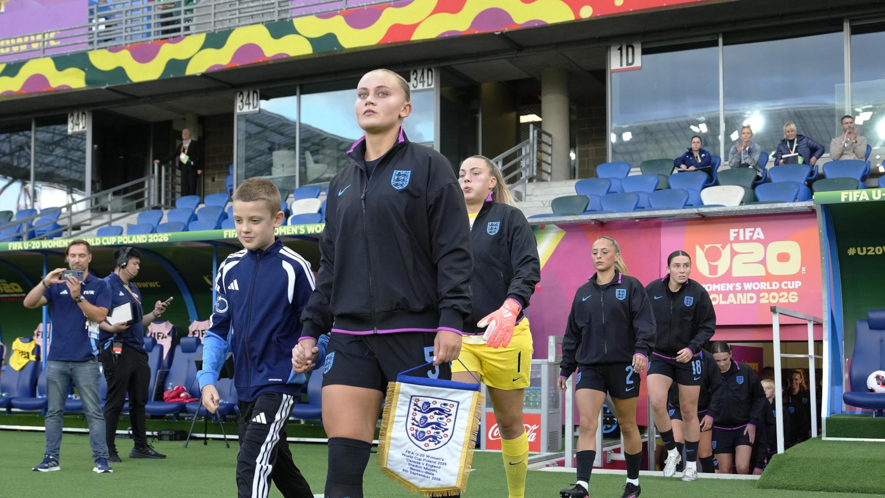 Zara Shaw captains England in U20 Women's World Cup opener