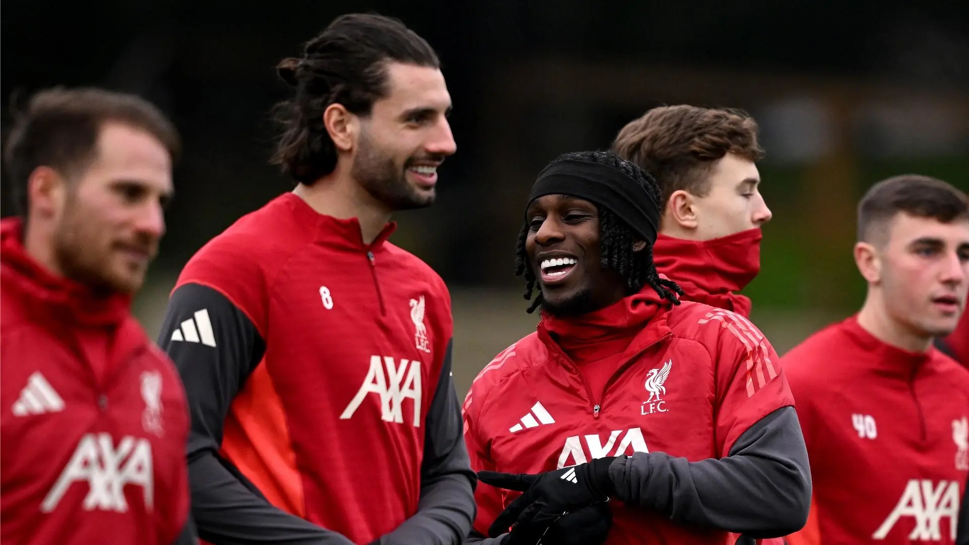 Training photos: Liverpool prepare for New Year's Day clash with Leeds