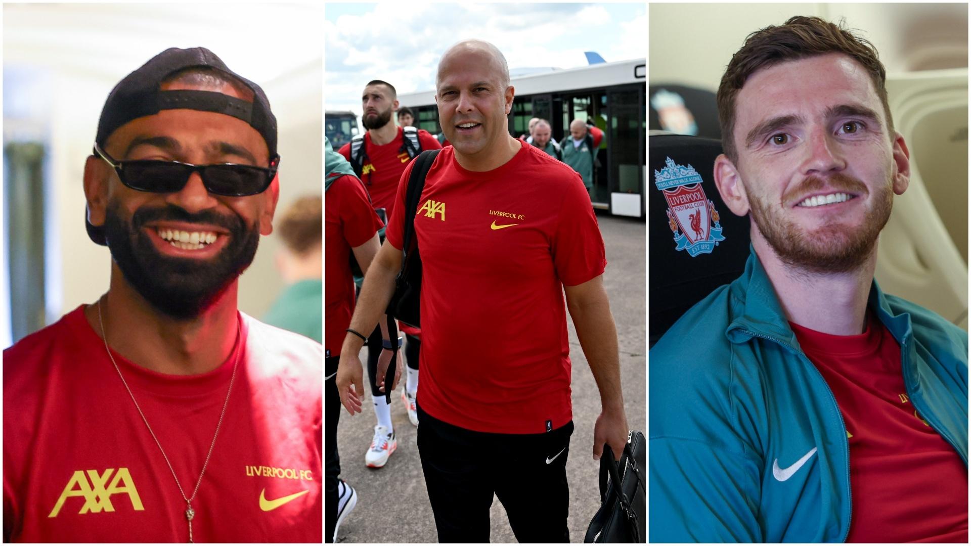 Photos: Liverpool jet off to Pittsburgh to begin USA pre-season trip