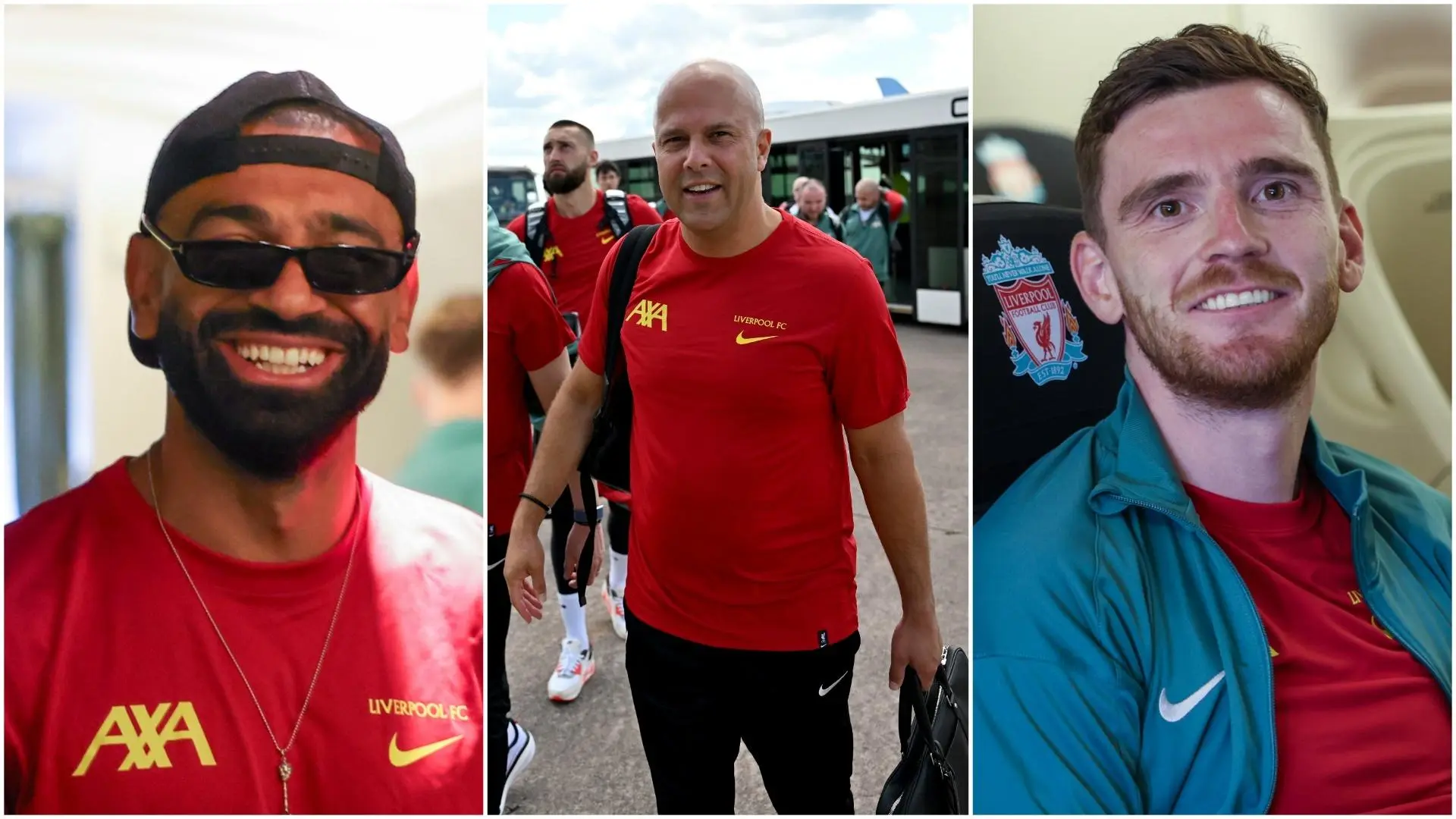 Photos: Liverpool jet off to Pittsburgh to begin USA pre-season trip
