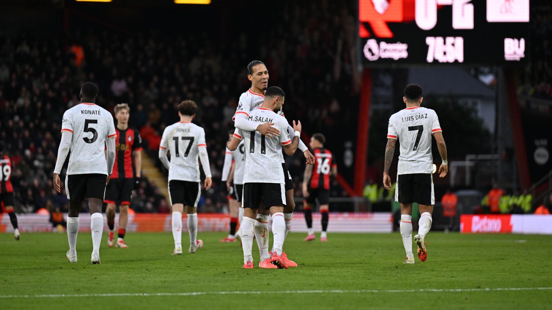 Bournemouth 0-2 Liverpool: Extended highlights and full 90 minutes