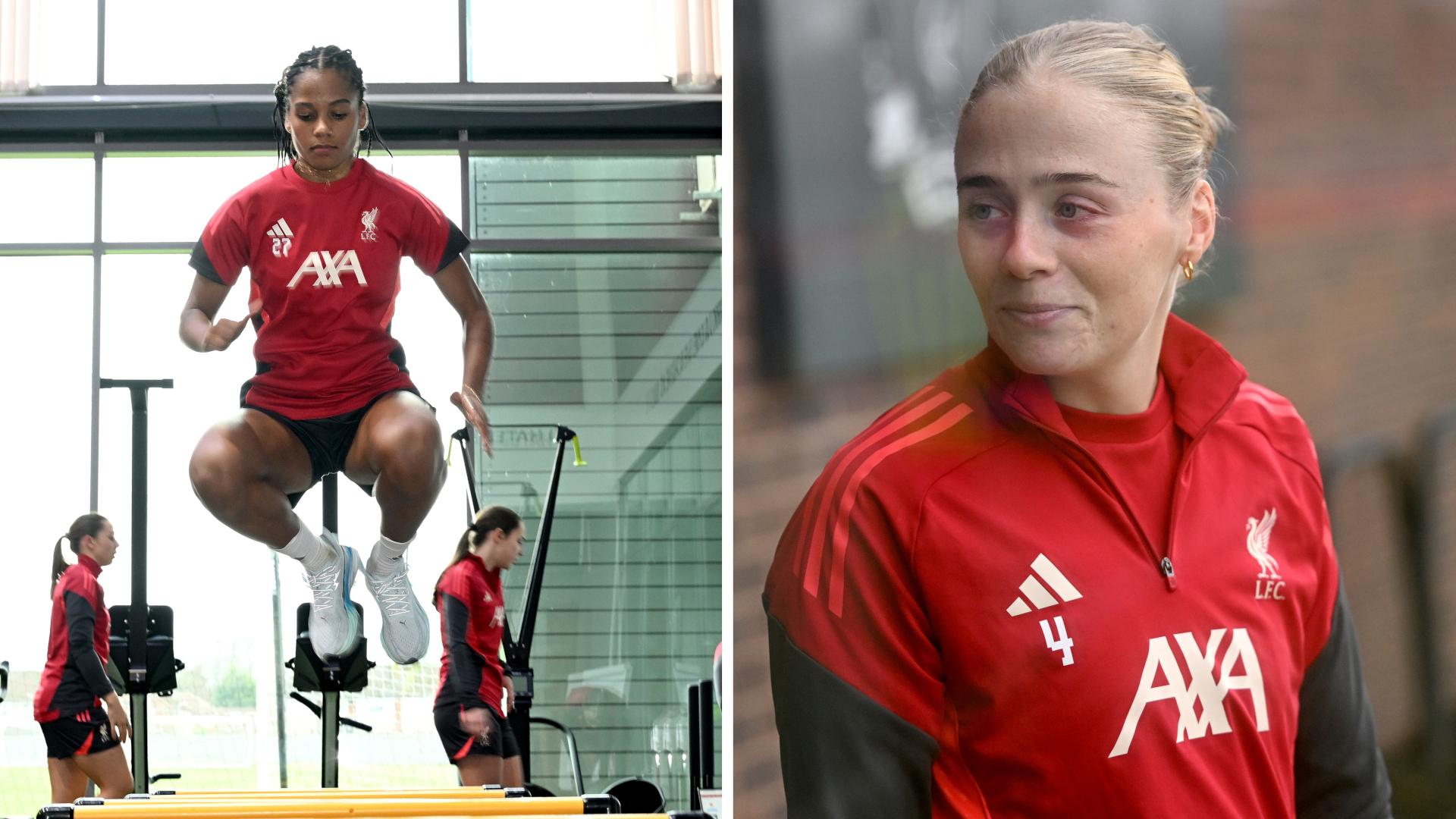 Training photos: LFC Women prepare for Sunday's clash with Tottenham