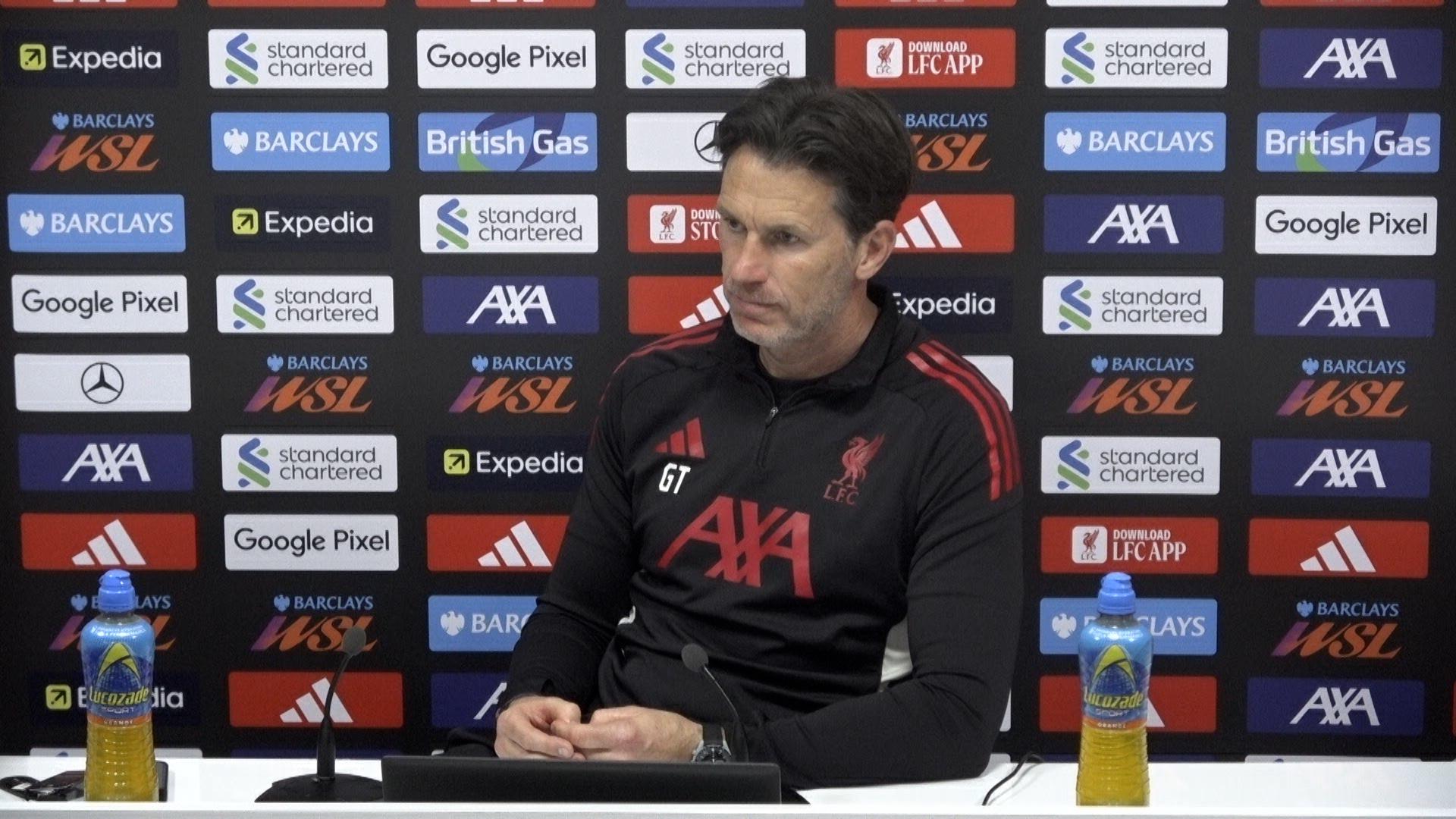 Press conference: Watch Gareth Taylor preview Liverpool v West Ham
